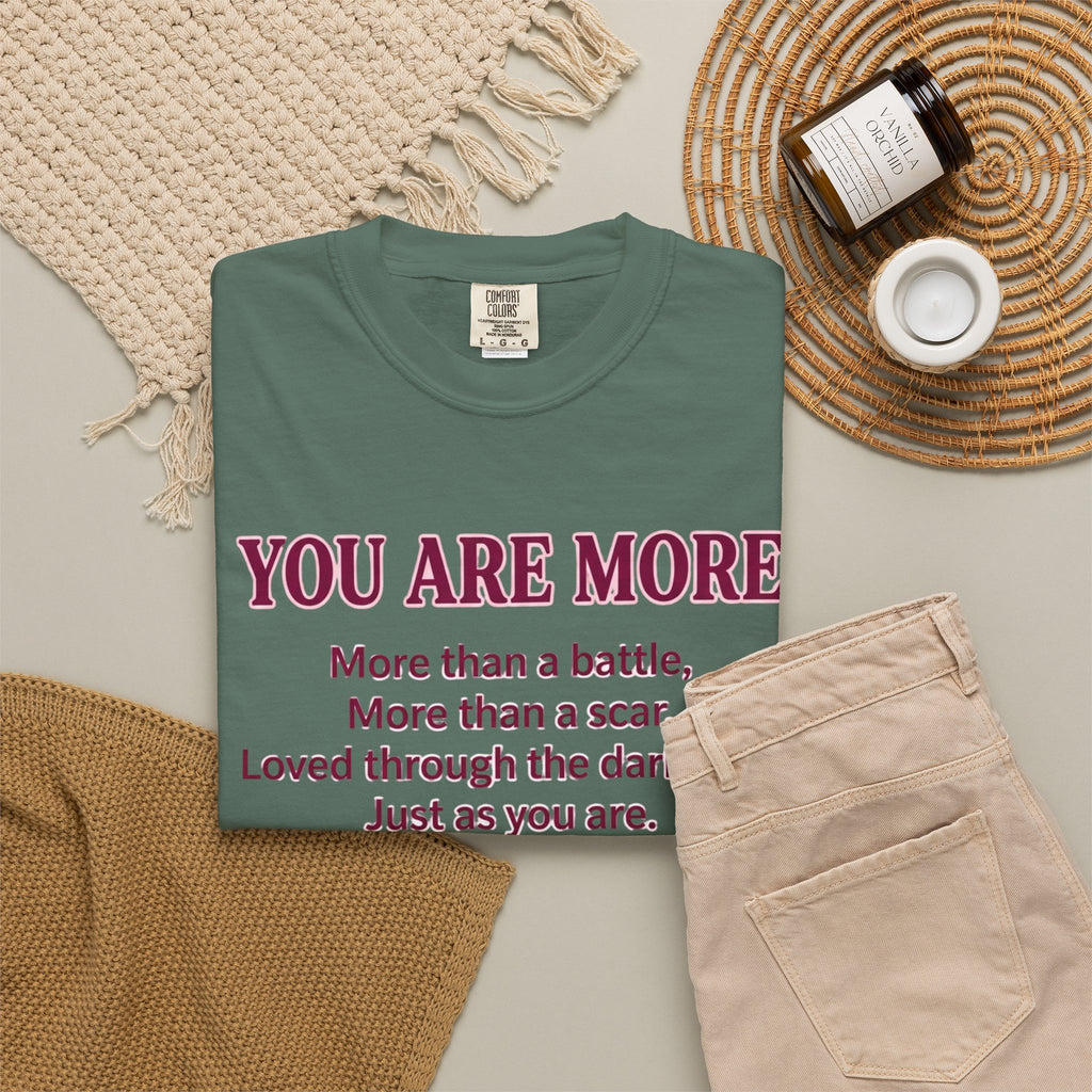 Pink Ribbon Poem T-Shirt | Breast Cancer Awareness & Hope