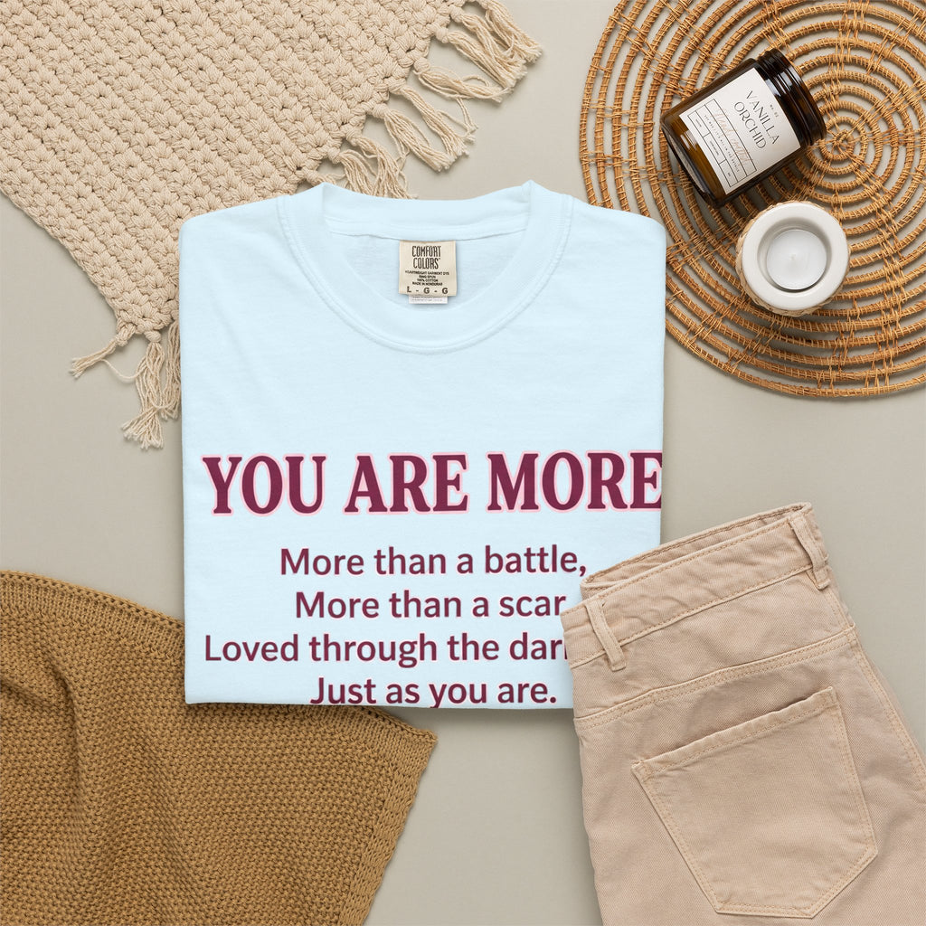 Pink Ribbon Poem T-Shirt | Breast Cancer Awareness & Hope