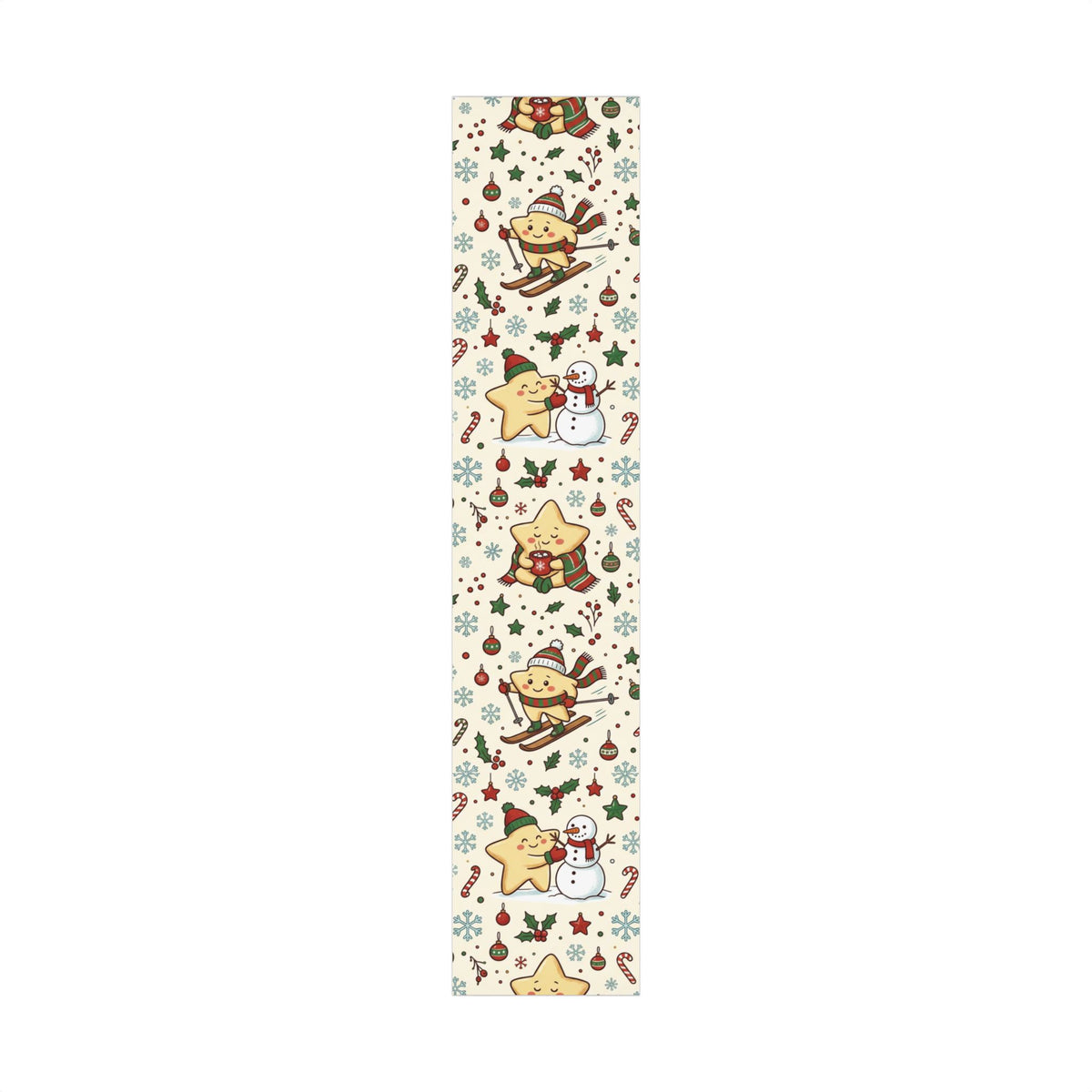 Starry Winter Fun Christmas Wrapping Paper