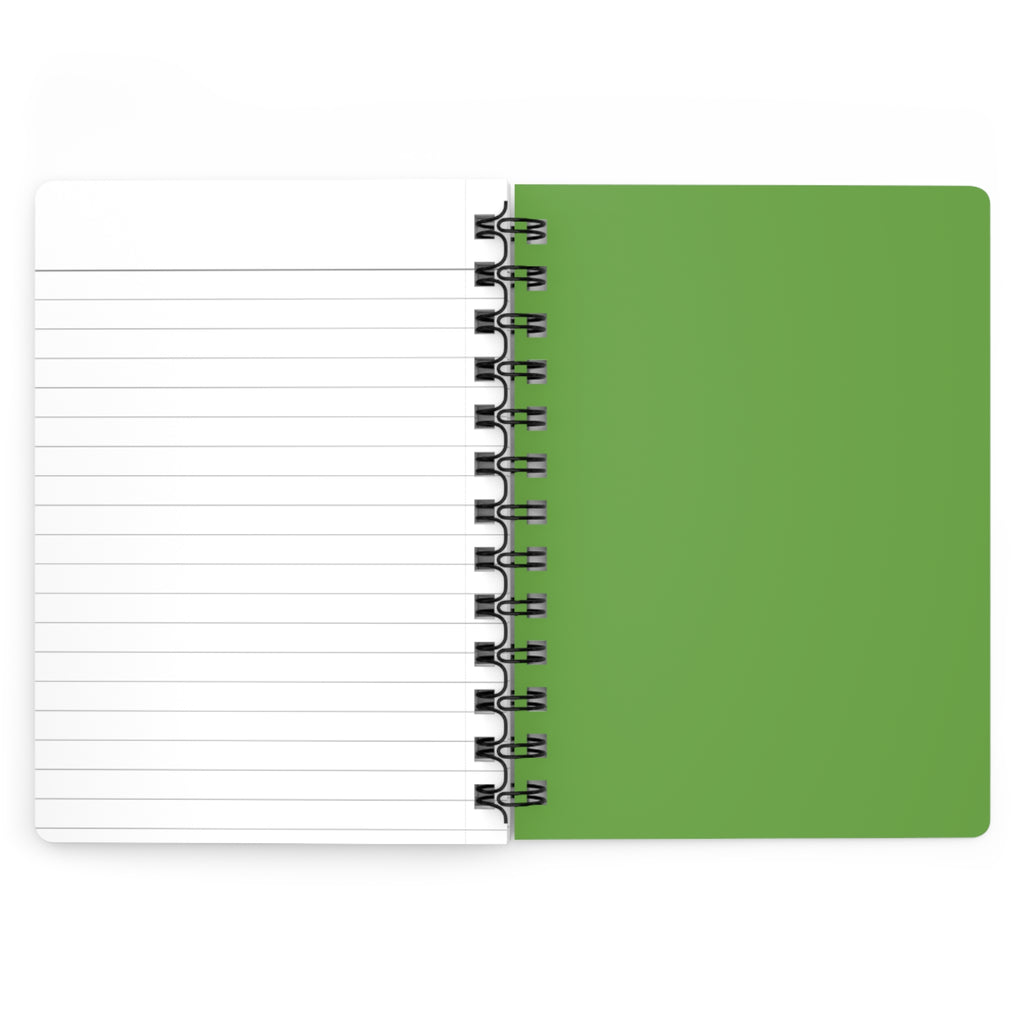 Back At It Spiral Notebook (Lime Green)— Motivational Back-to-School Journal for Students & Teachers