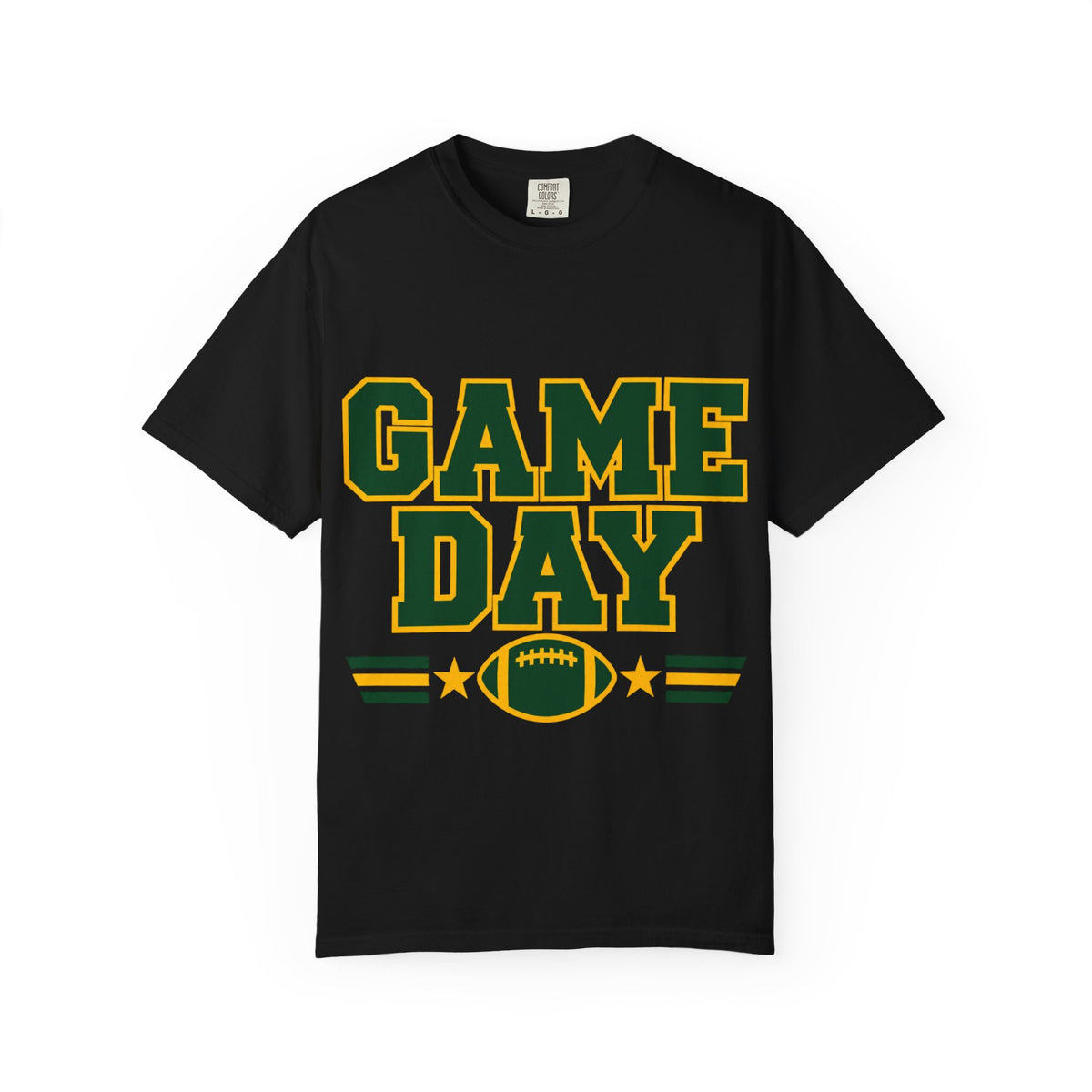 Game Day Football Shirt – Green & Gold