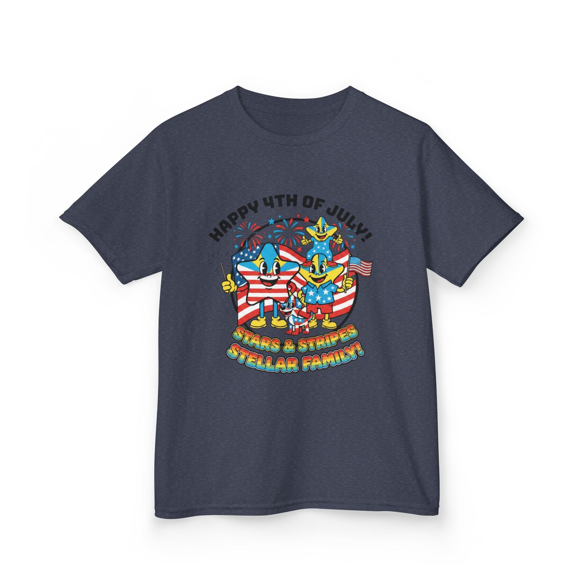 Stellar Family Kids Tee — Happy 4th of July