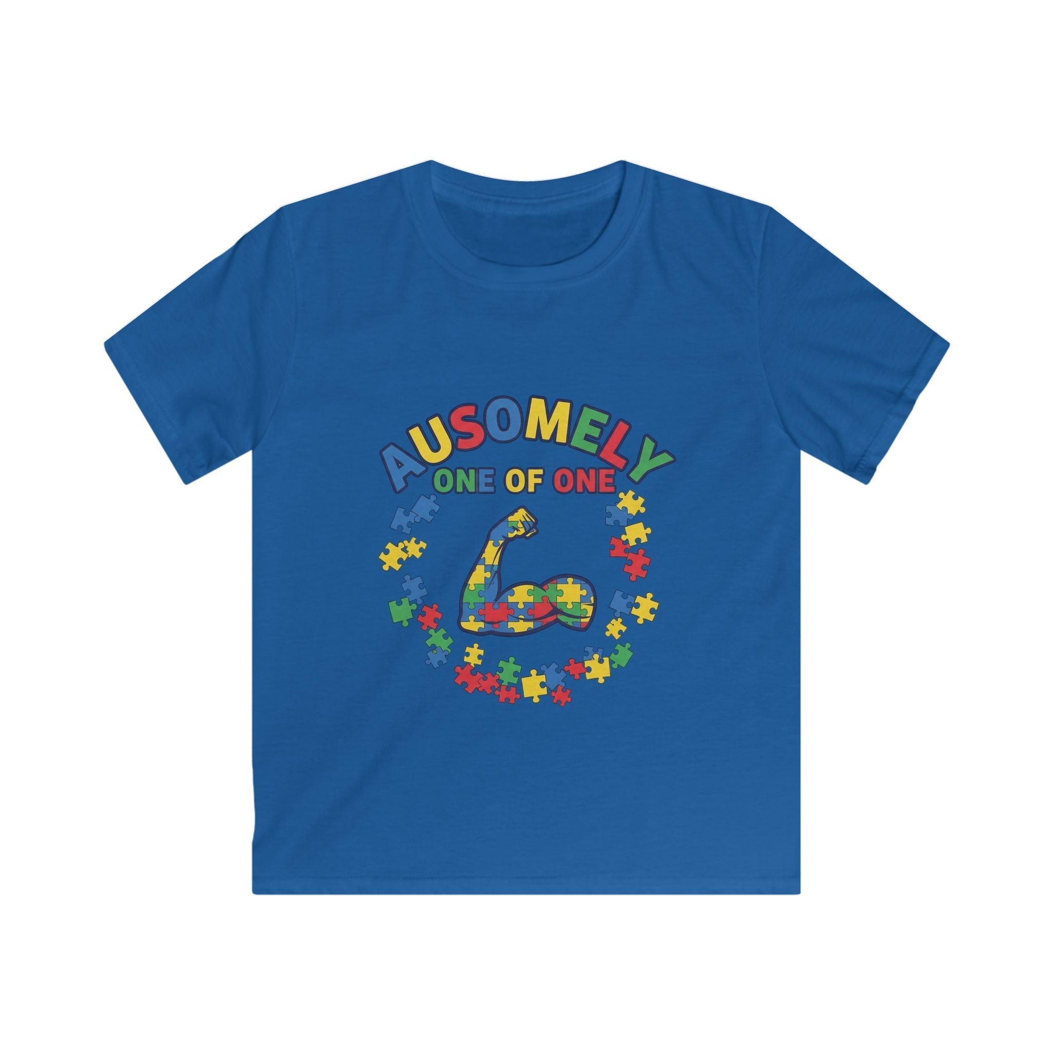AUSOMELY One of One | Family Star Autism Awareness Graphic Tee