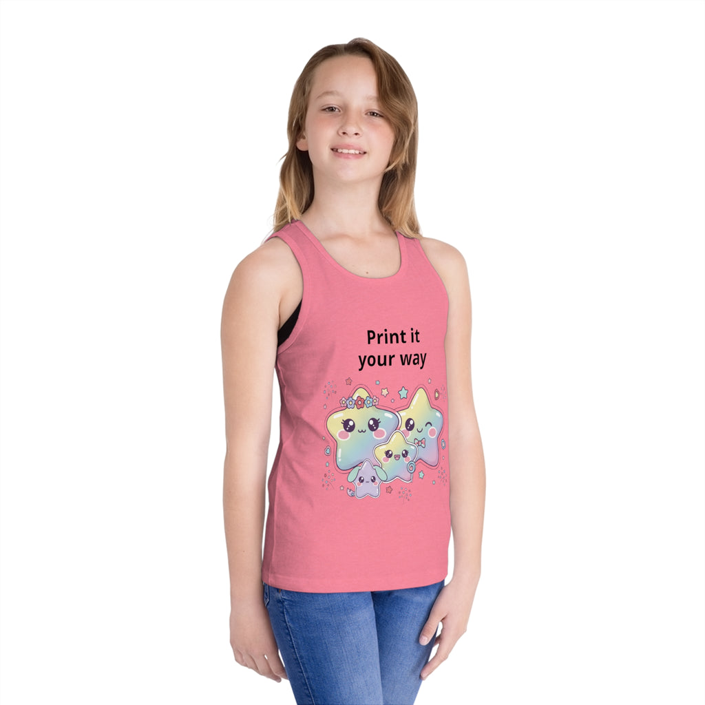 Family Star Kids 4th of July Tank — Soft Star Family Edition