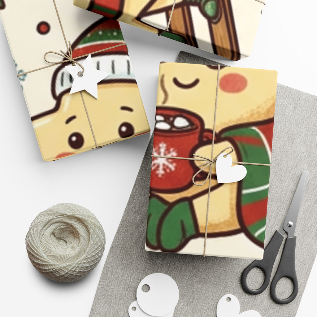 Starry Winter Fun Christmas Wrapping Paper