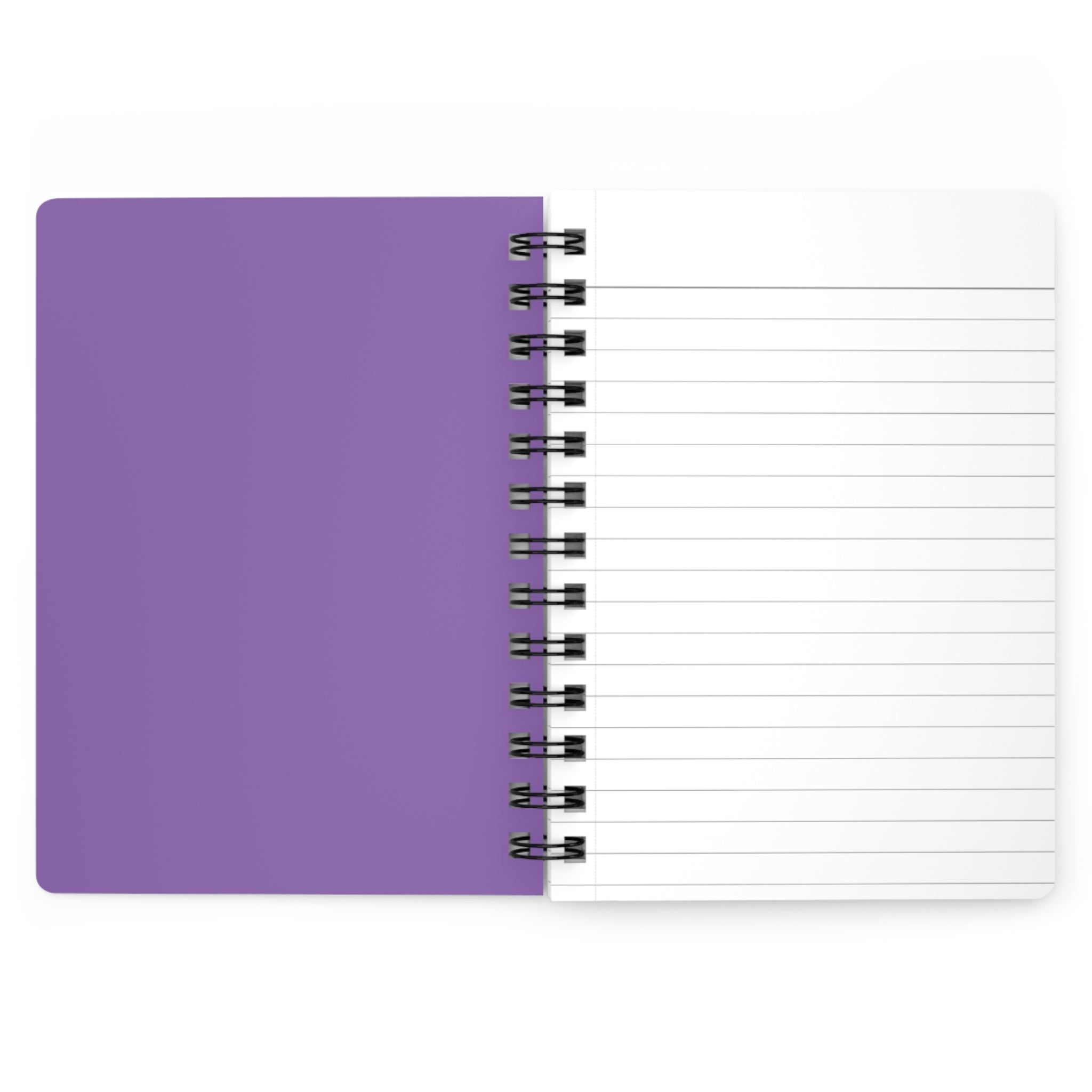 Back At It Spiral Notebook ((Purple) Motivational Back-to-School Journal for Students & Teachers