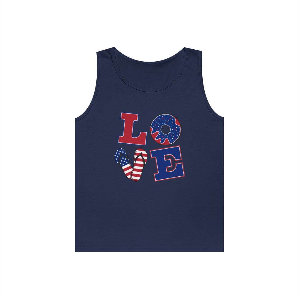 L-O-V-E 4th of July Tank Top