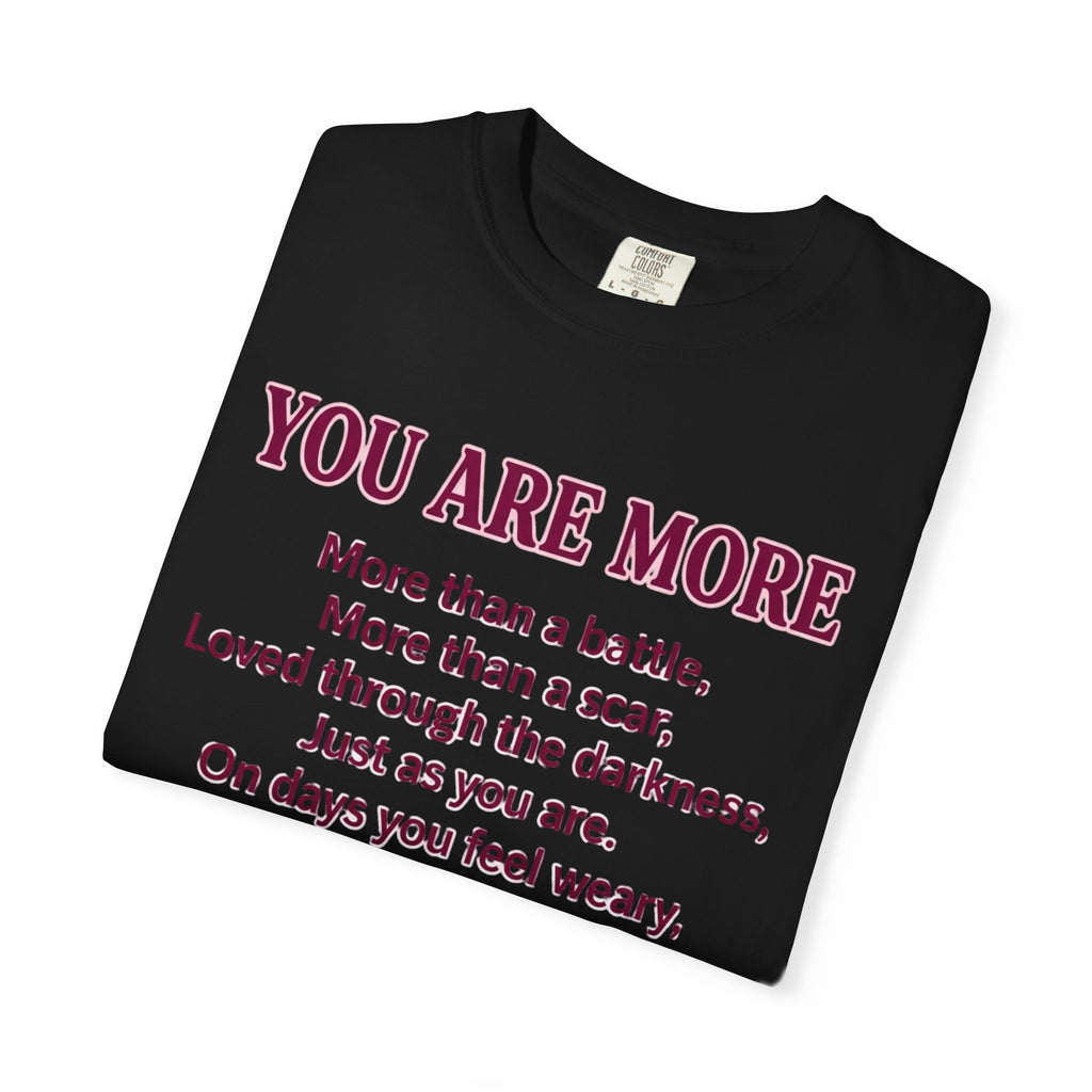 Pink Ribbon Poem T-Shirt | Breast Cancer Awareness & Hope
