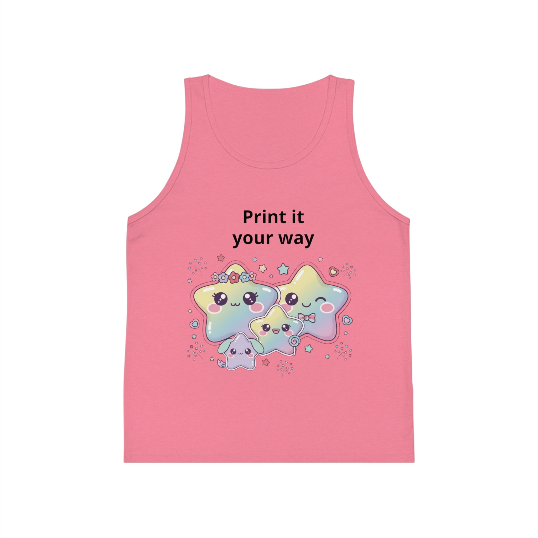Family Star Kids 4th of July Tank — Soft Star Family Edition