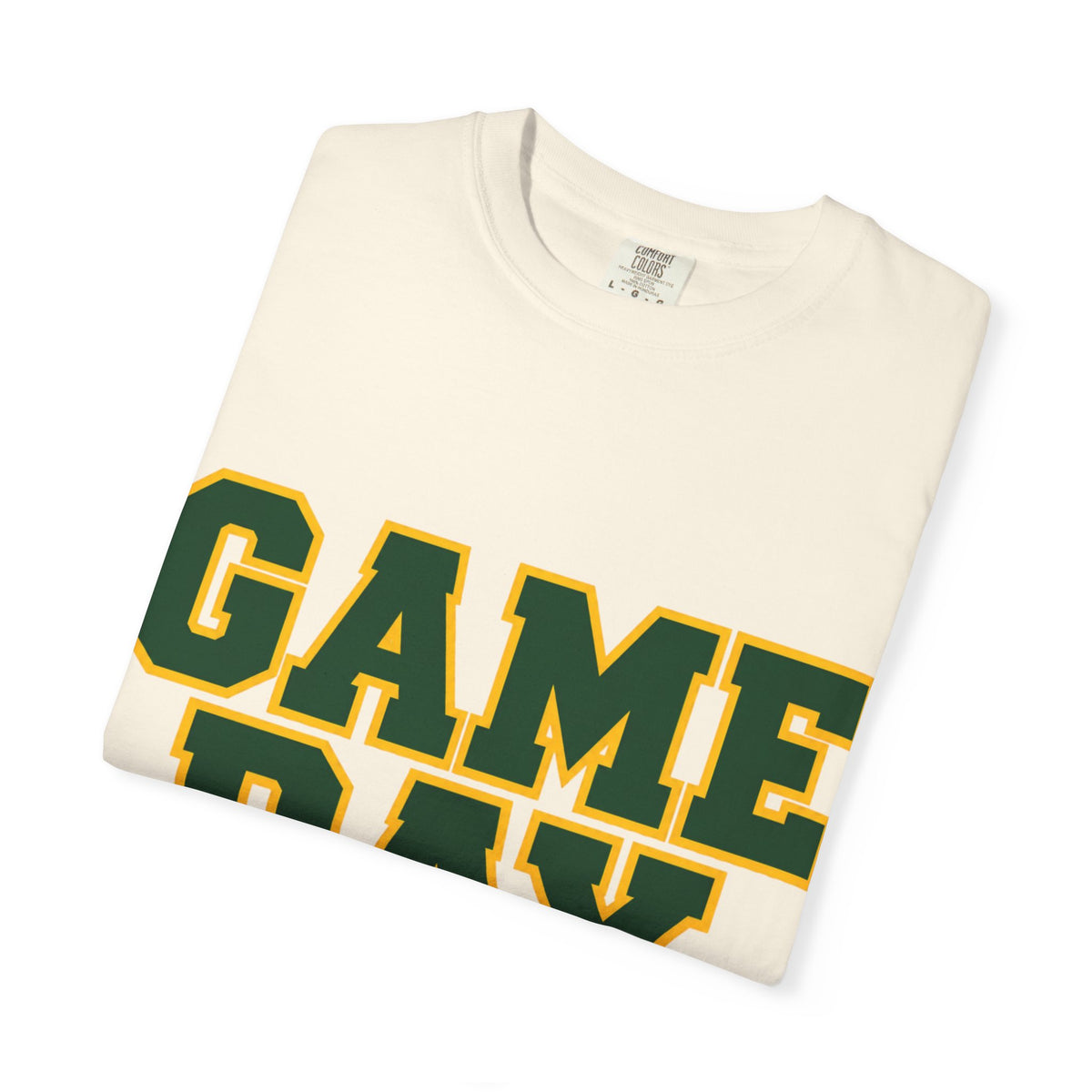 Game Day Football Shirt – Green & Gold