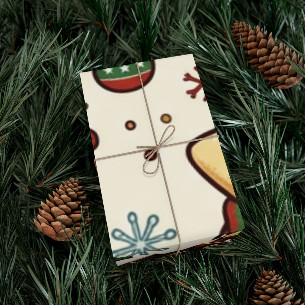 Starry Winter Fun Christmas Wrapping Paper