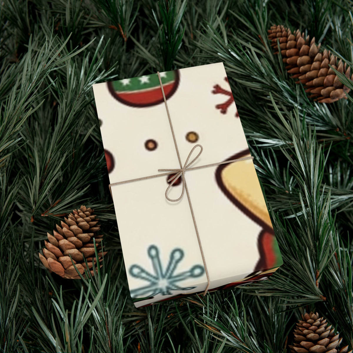 Starry Winter Fun Christmas Wrapping Paper
