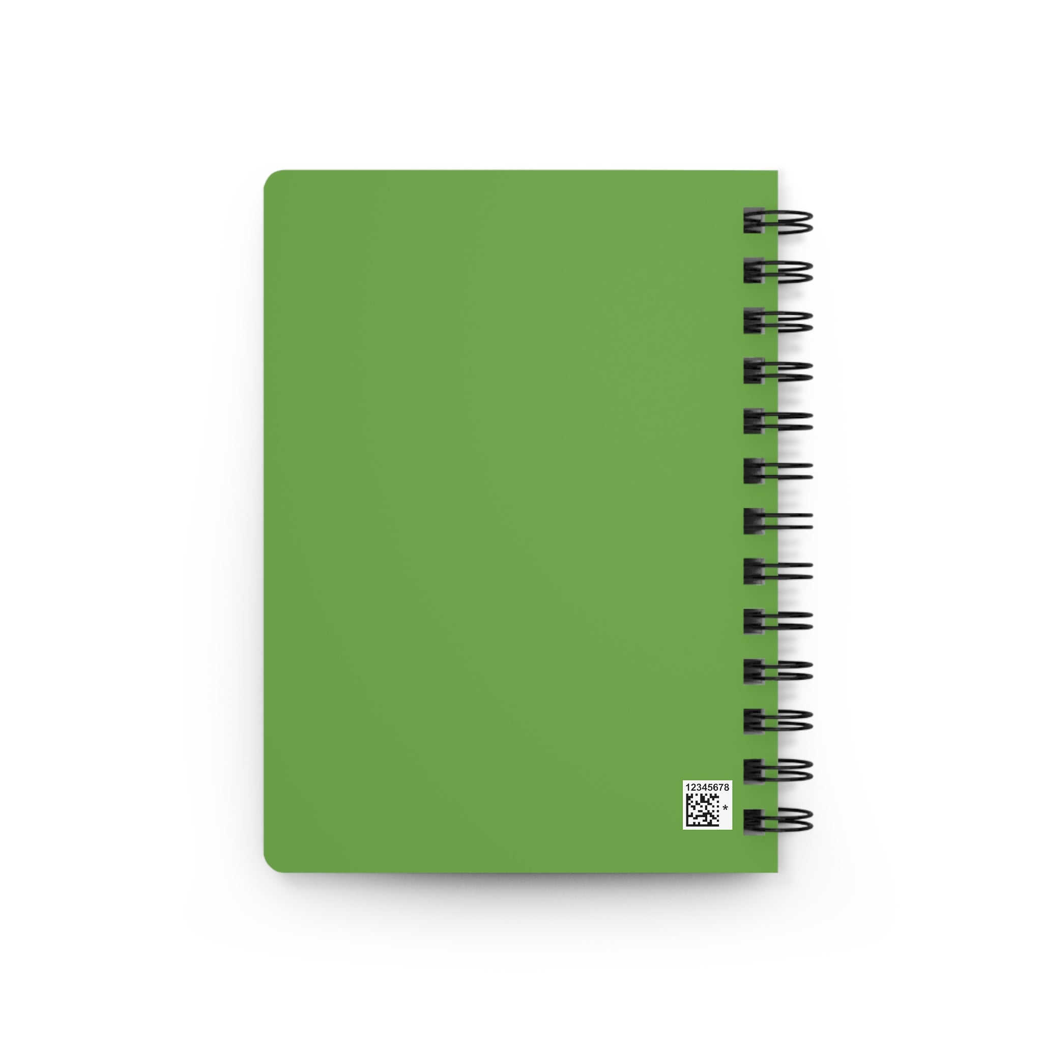 Stay Inspired Beach Spiral Notebook | Family Star (light green)