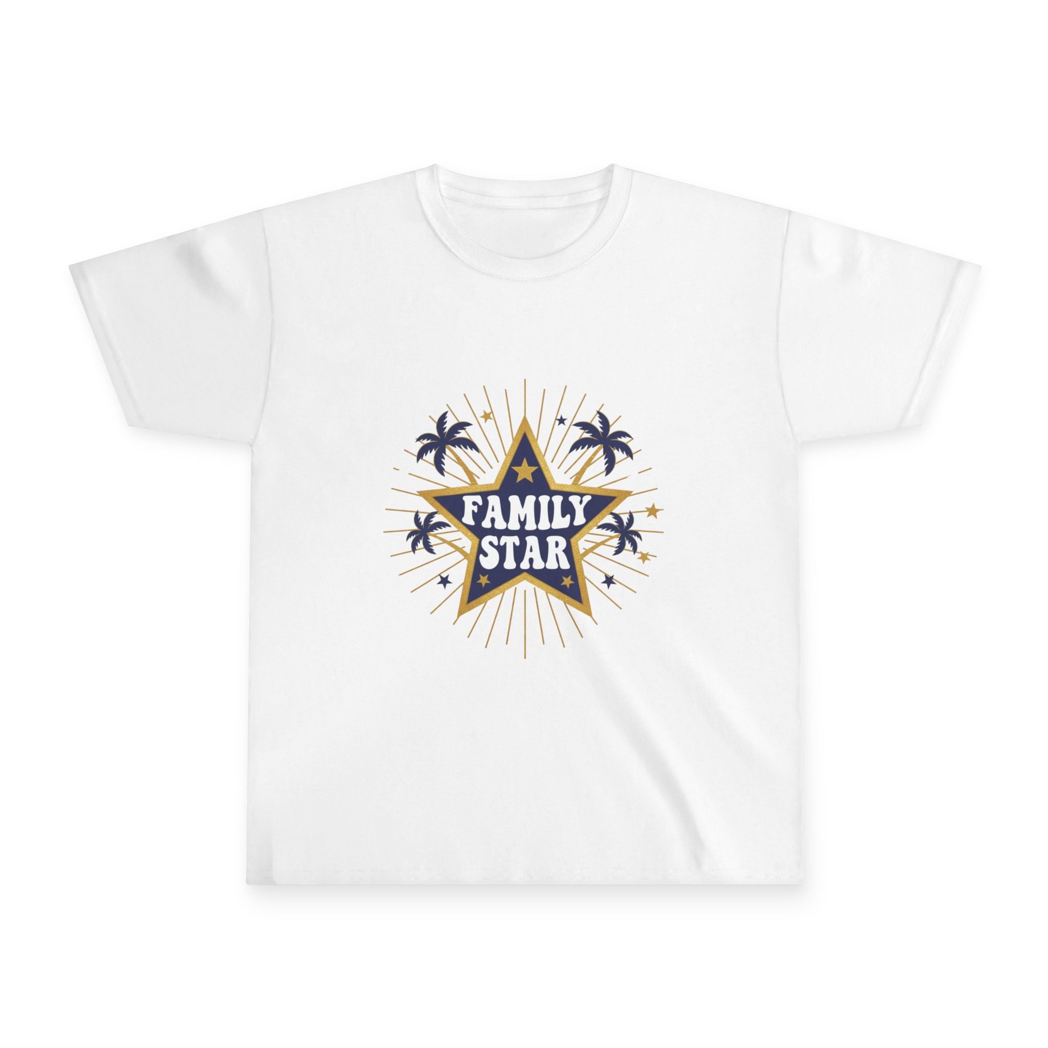 Youth Tee — "Family Star" Graphic Kids T-Shirt