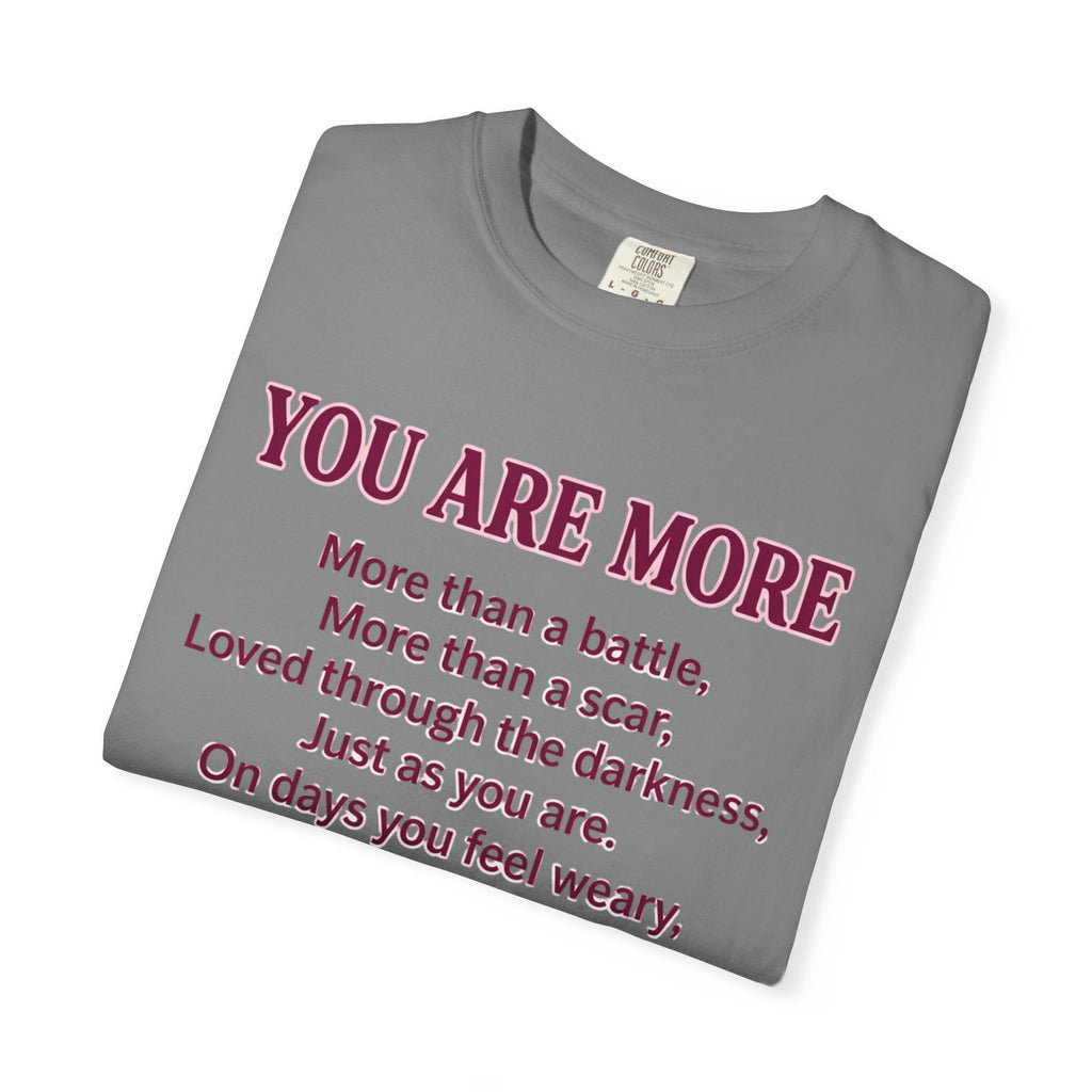 Pink Ribbon Poem T-Shirt | Breast Cancer Awareness & Hope