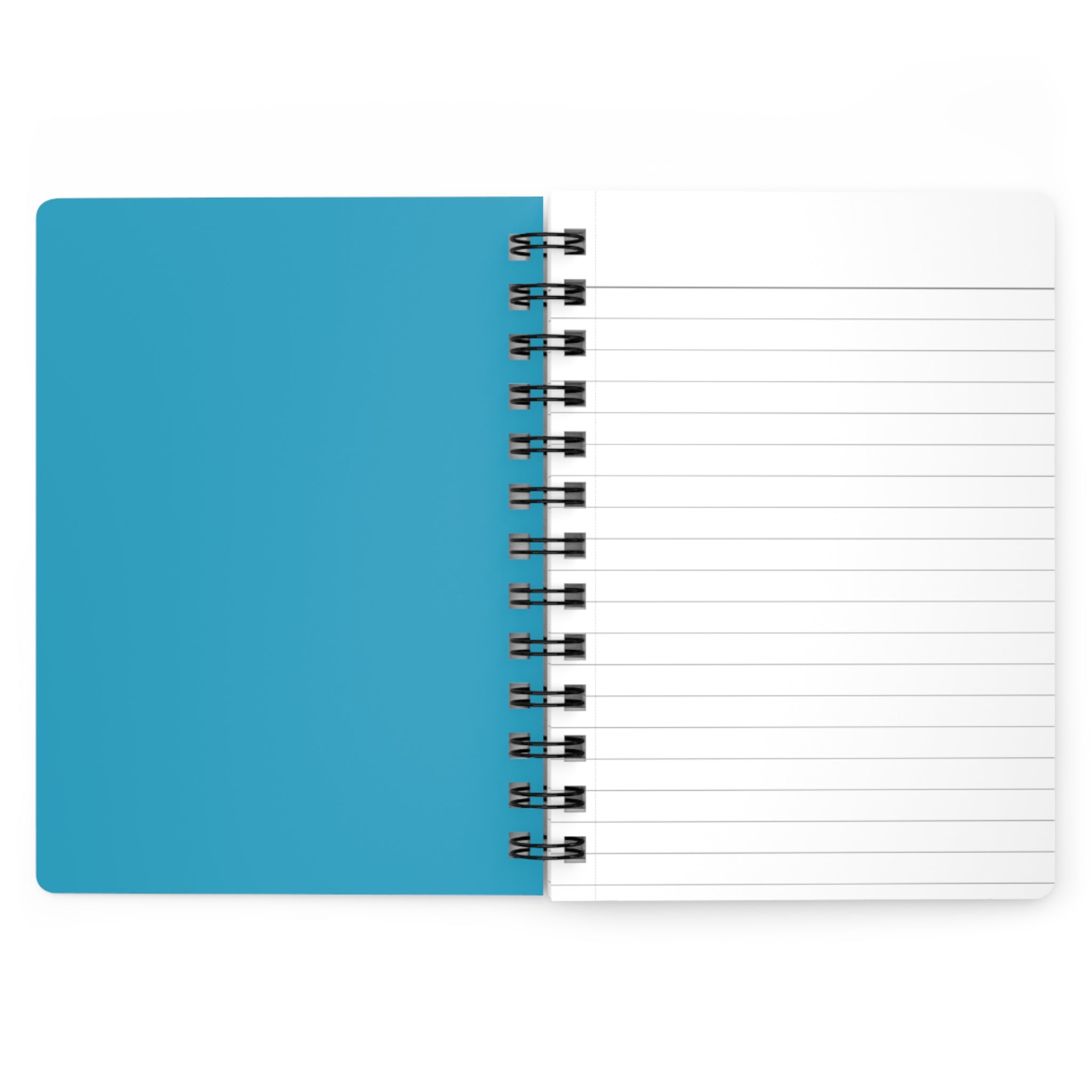 Stay Inspired Beach Spiral Notebook | Family Star (turquoise)