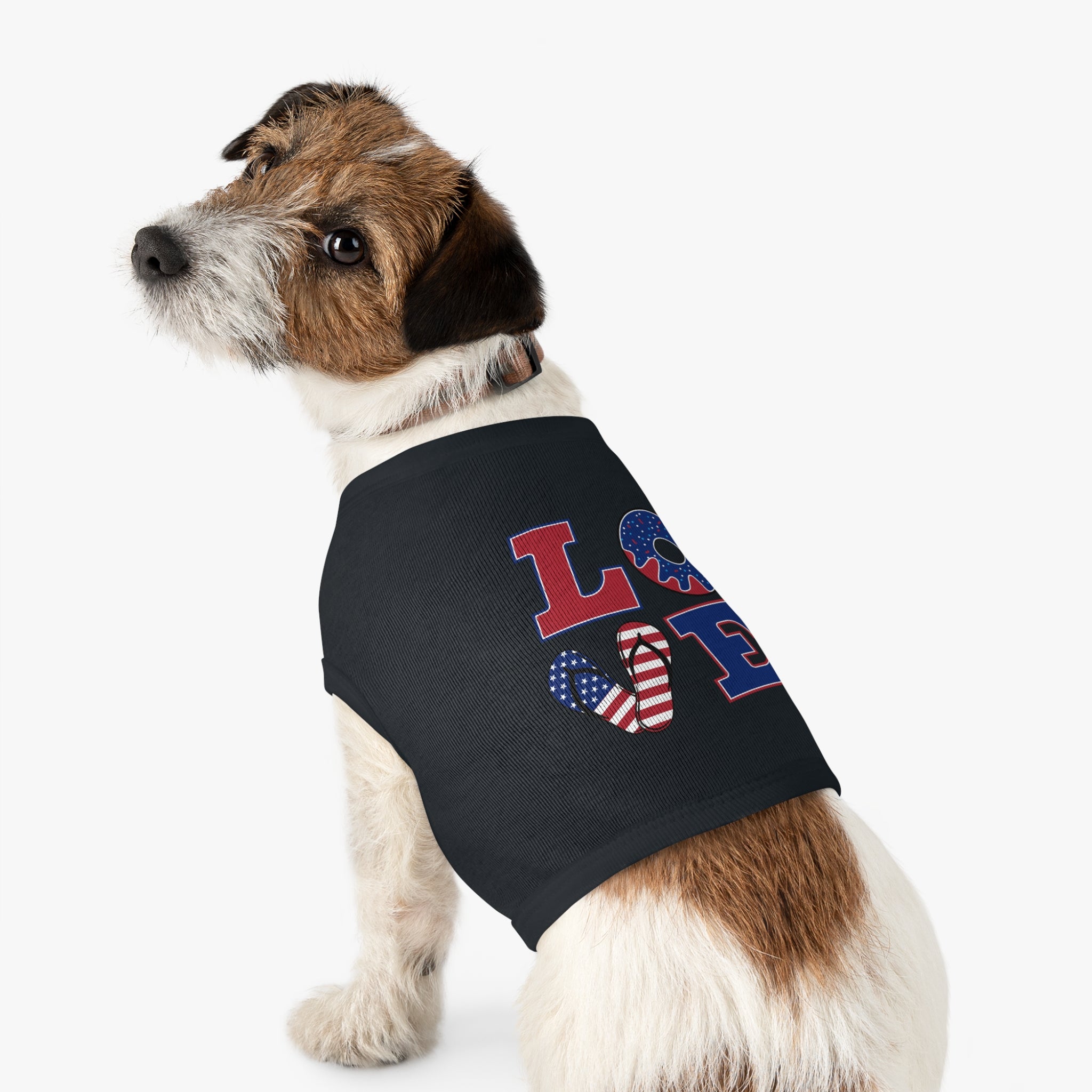 4th of July Love Pet Tank Top