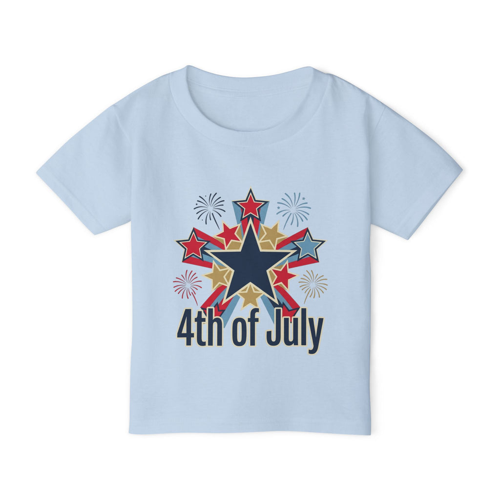 4th of July Toddler T-Shirt — Fireworks Star