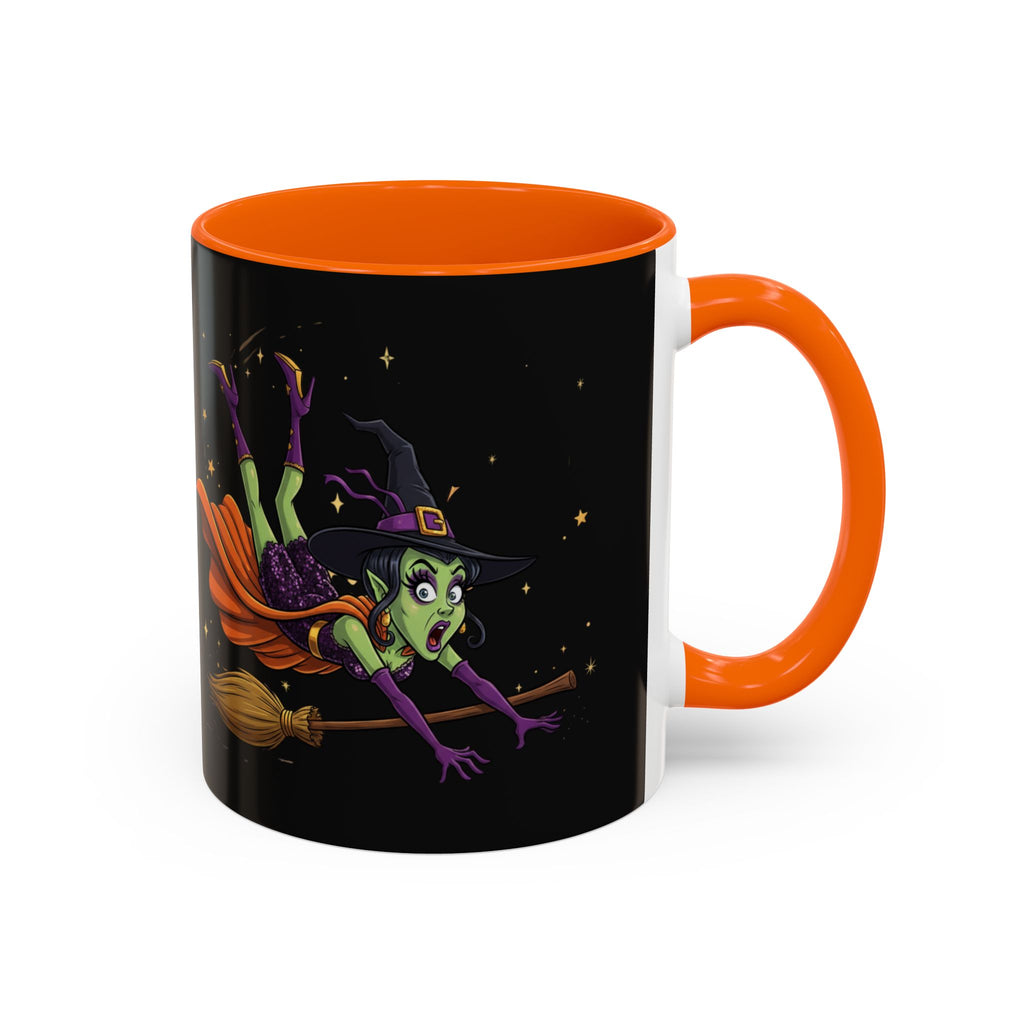 Witches Be Trippin' Coffee Mug — Halloween Witch Accent Mug (11/15oz)