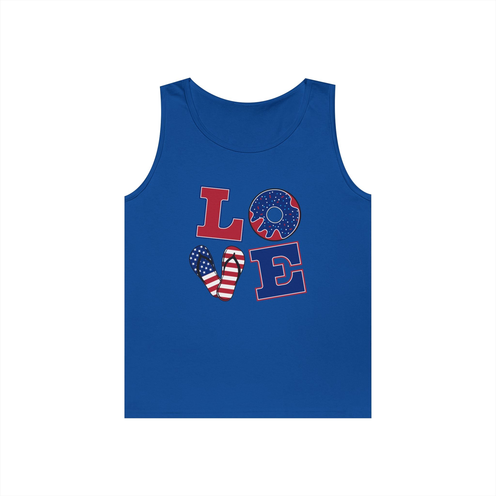 L-O-V-E 4th of July Tank Top