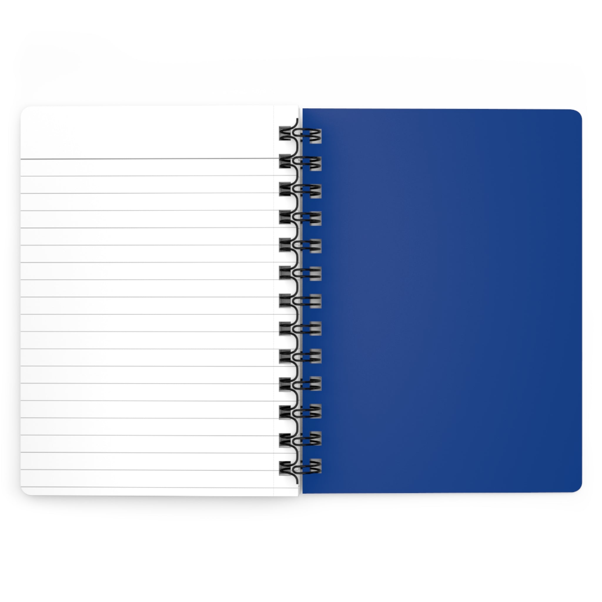 Back At It Spiral Notebook (Dark Blue) — Motivational Back-to-School Journal for Students & Teachers