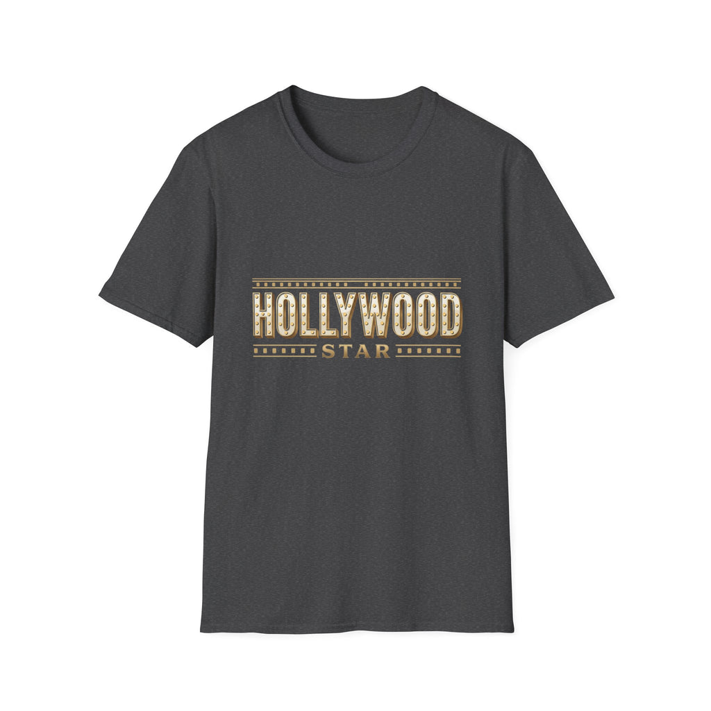 Hollywood Star Vintage Marquee T-Shirt — Retro Movie Sign Graphic Tee