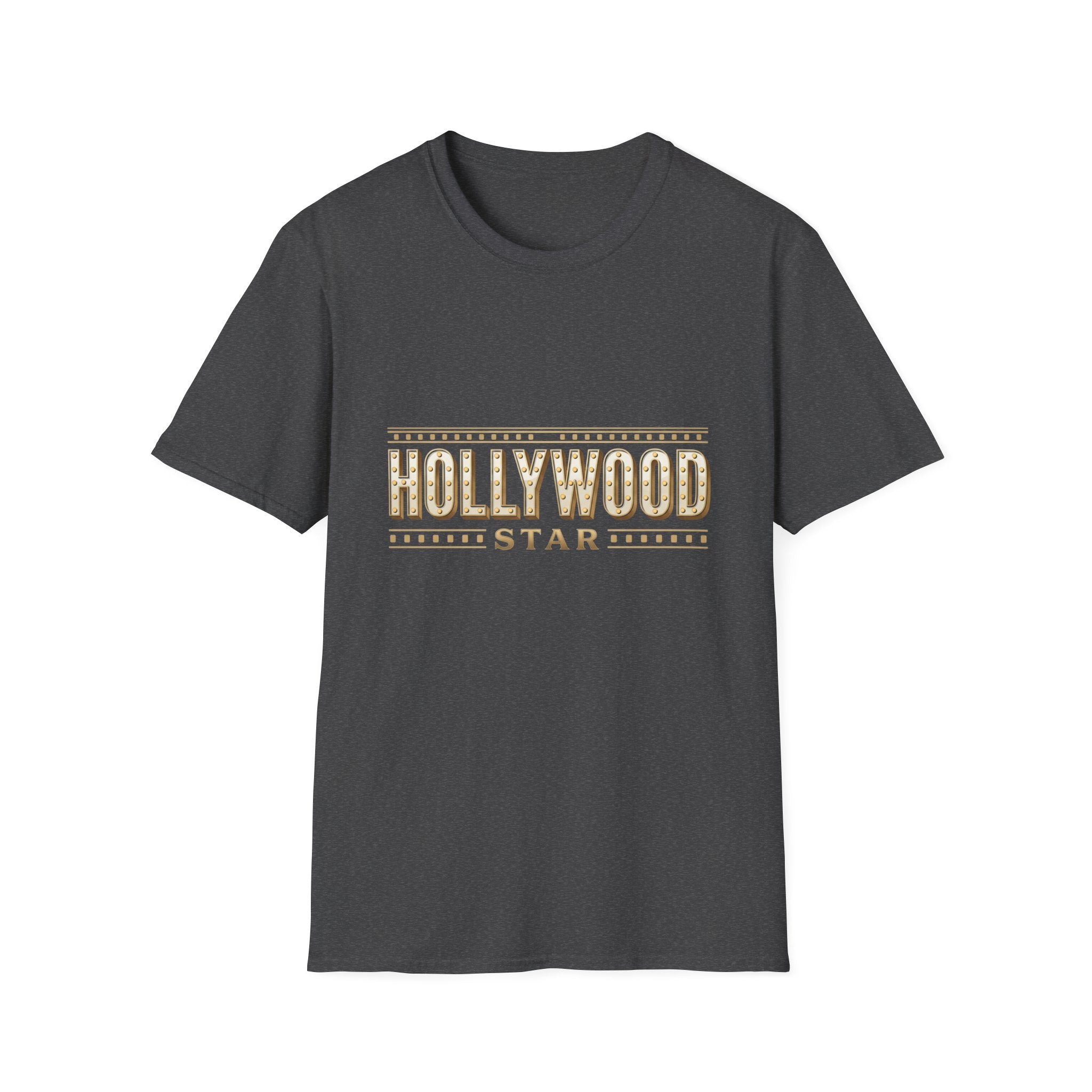 Hollywood Star Vintage Marquee T-Shirt — Retro Movie Sign Graphic Tee