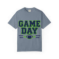 Game Day Football Shirt – Navy, Green & Silver