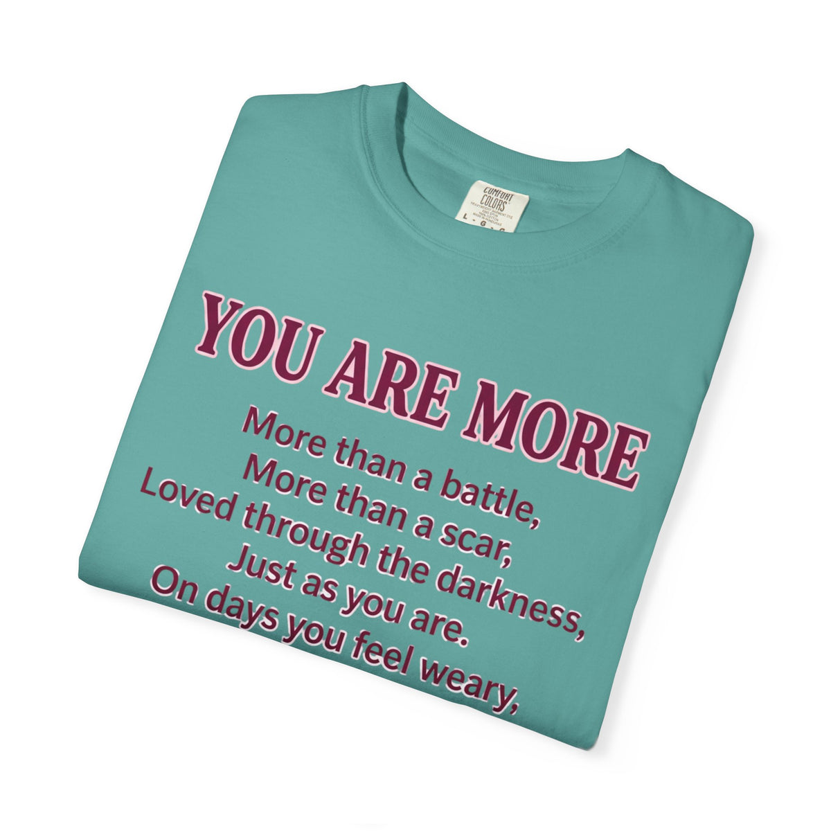 Pink Ribbon Poem T-Shirt | Breast Cancer Awareness & Hope