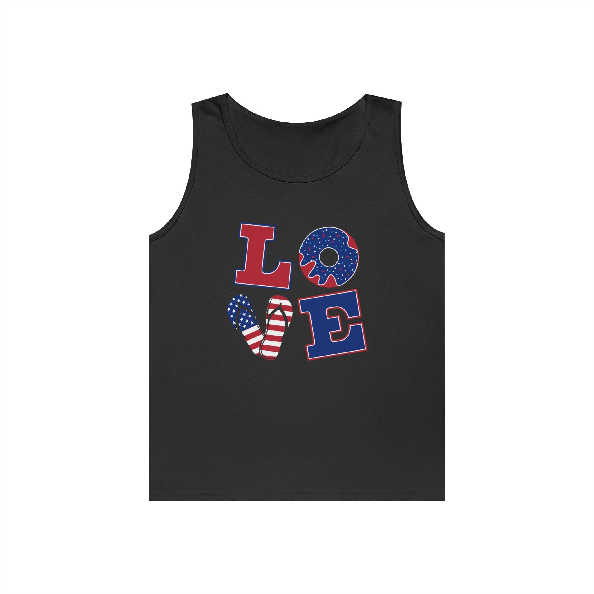 L-O-V-E 4th of July Tank Top