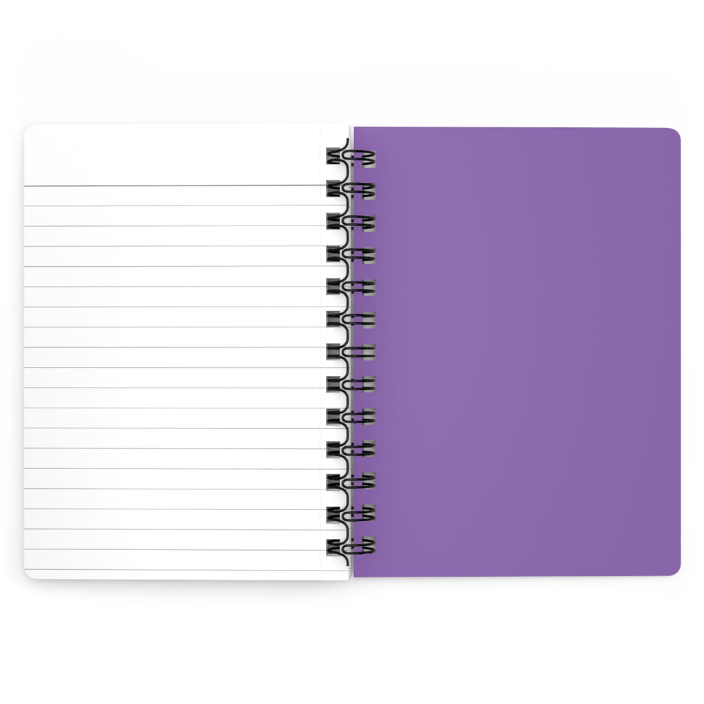 Back At It Spiral Notebook ((Purple) Motivational Back-to-School Journal for Students & Teachers