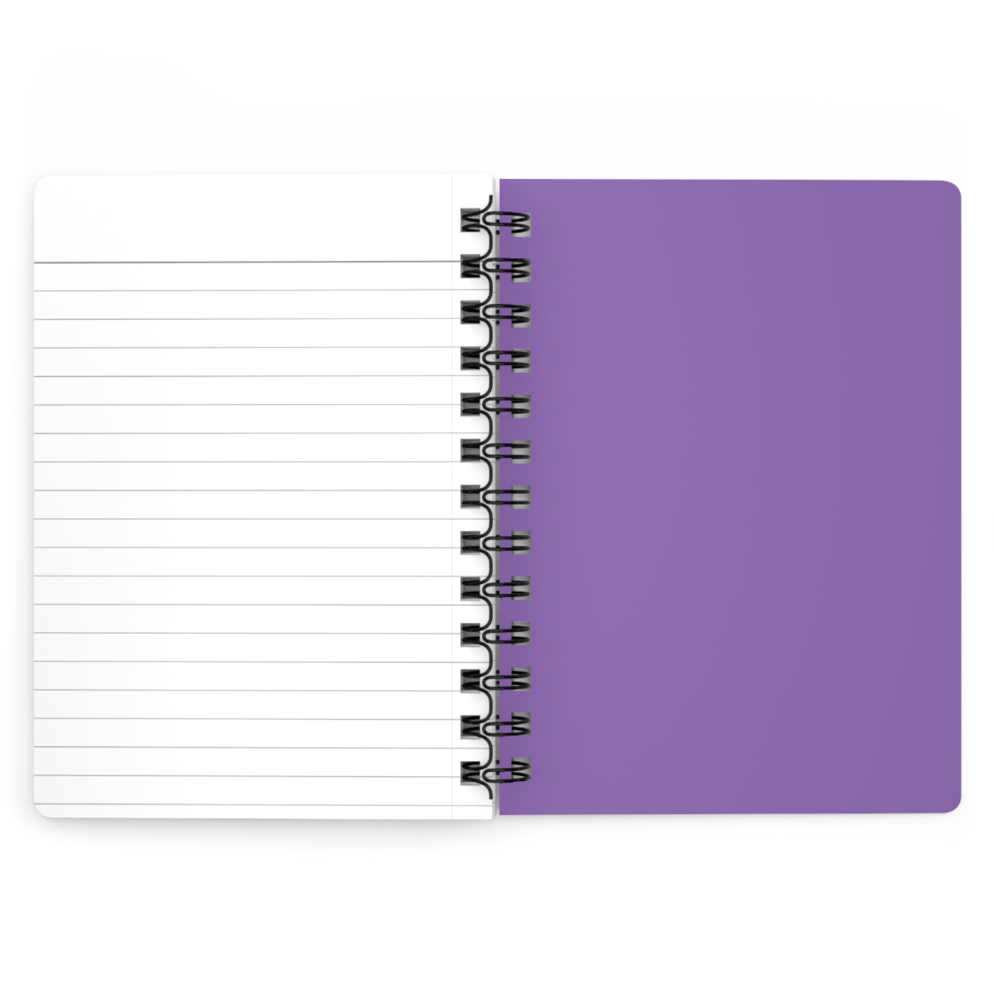 Back At It Spiral Notebook ((Purple) Motivational Back-to-School Journal for Students & Teachers