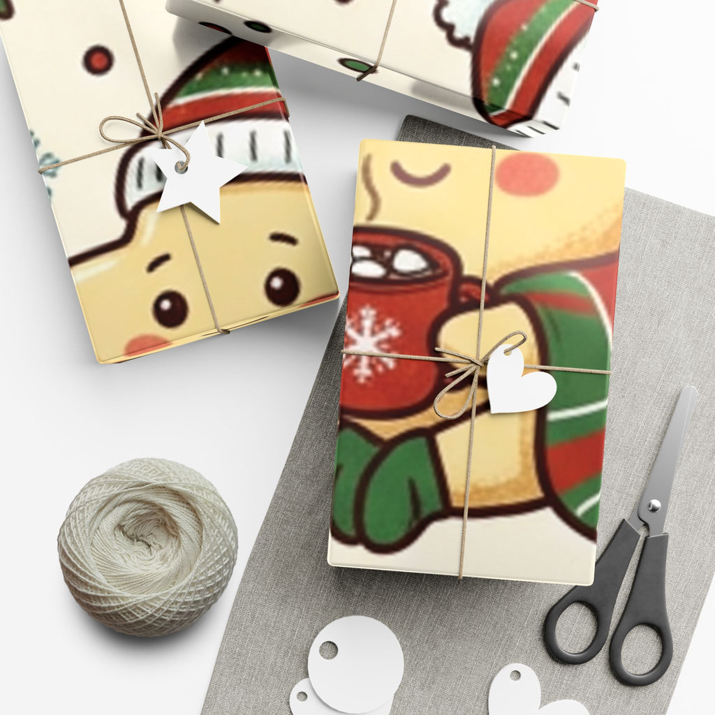 Starry Winter Fun Christmas Wrapping Paper
