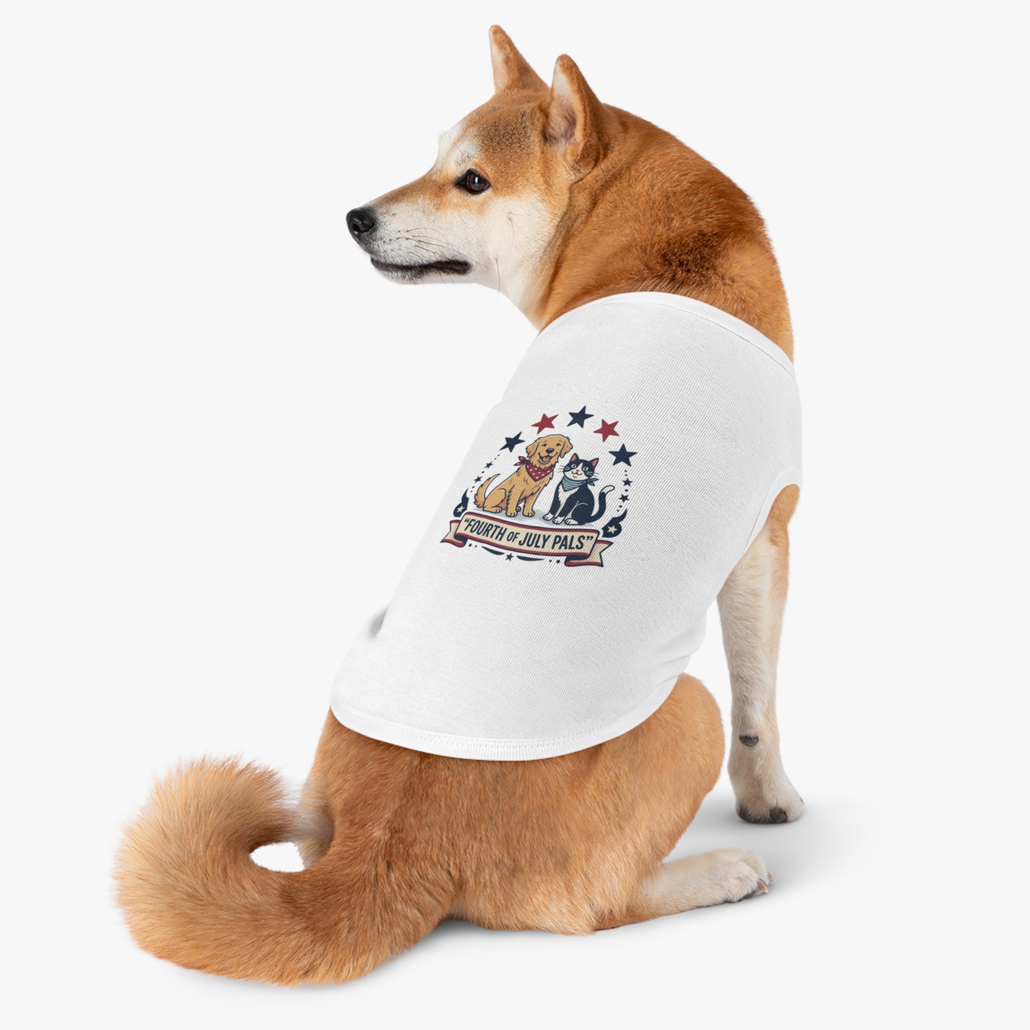 4th of July Pals Pet Tank Top