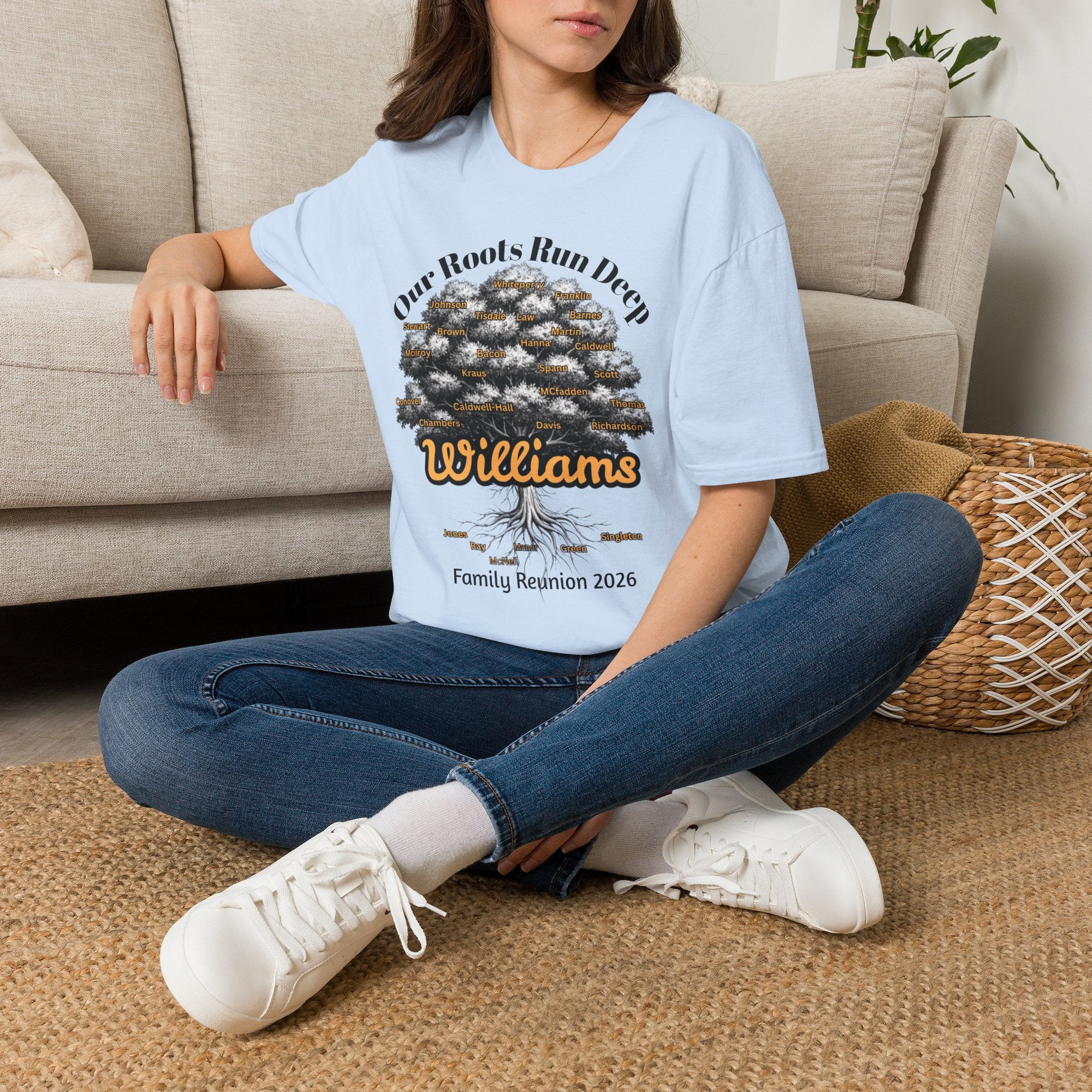 Unisex Family Reunion Shirt — Williams 2026 - REGULAR STYLE
