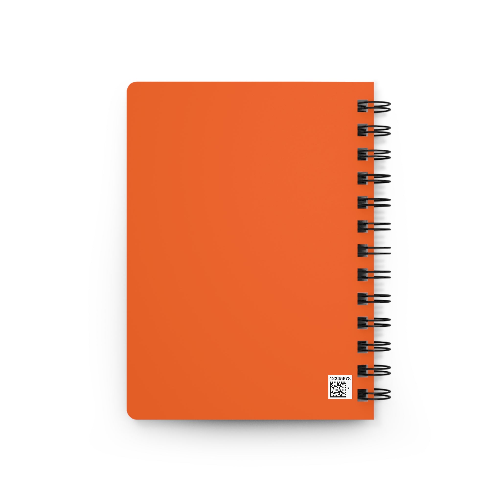 Stay Inspired Beach Spiral Notebook | Family Star (orange)