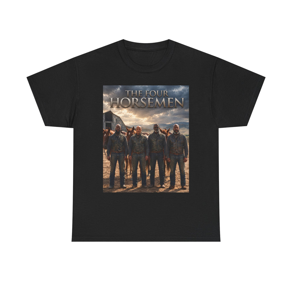 The Four Horsemen Band Tee - Vintage Rock Concert T-Shirt
