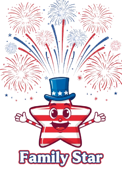 4th of July Family Star Phone Wallpaper Pack 🇺🇸⭐