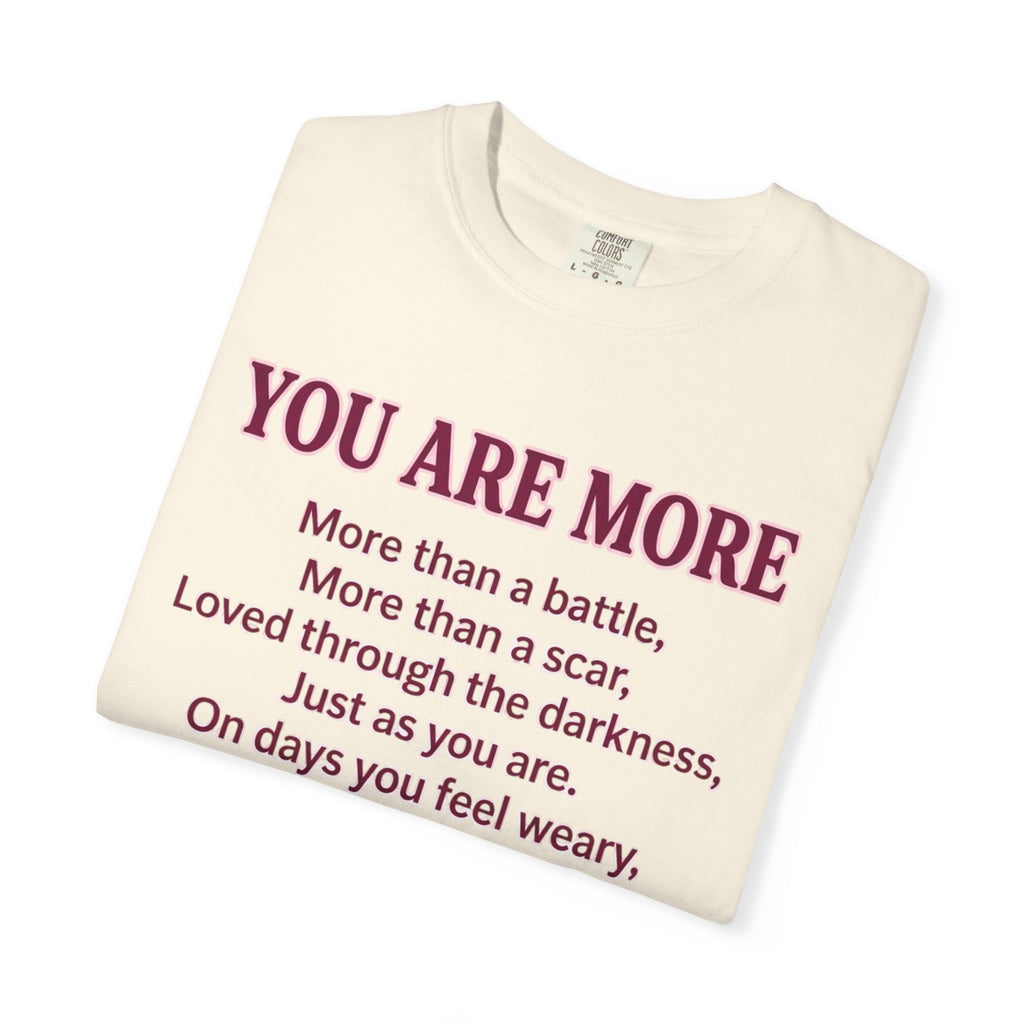 Pink Ribbon Poem T-Shirt | Breast Cancer Awareness & Hope