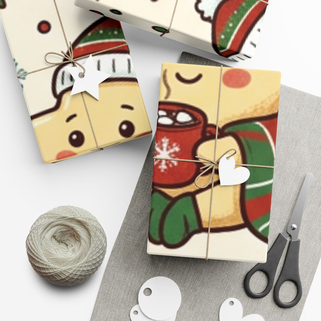 Starry Winter Fun Christmas Wrapping Paper