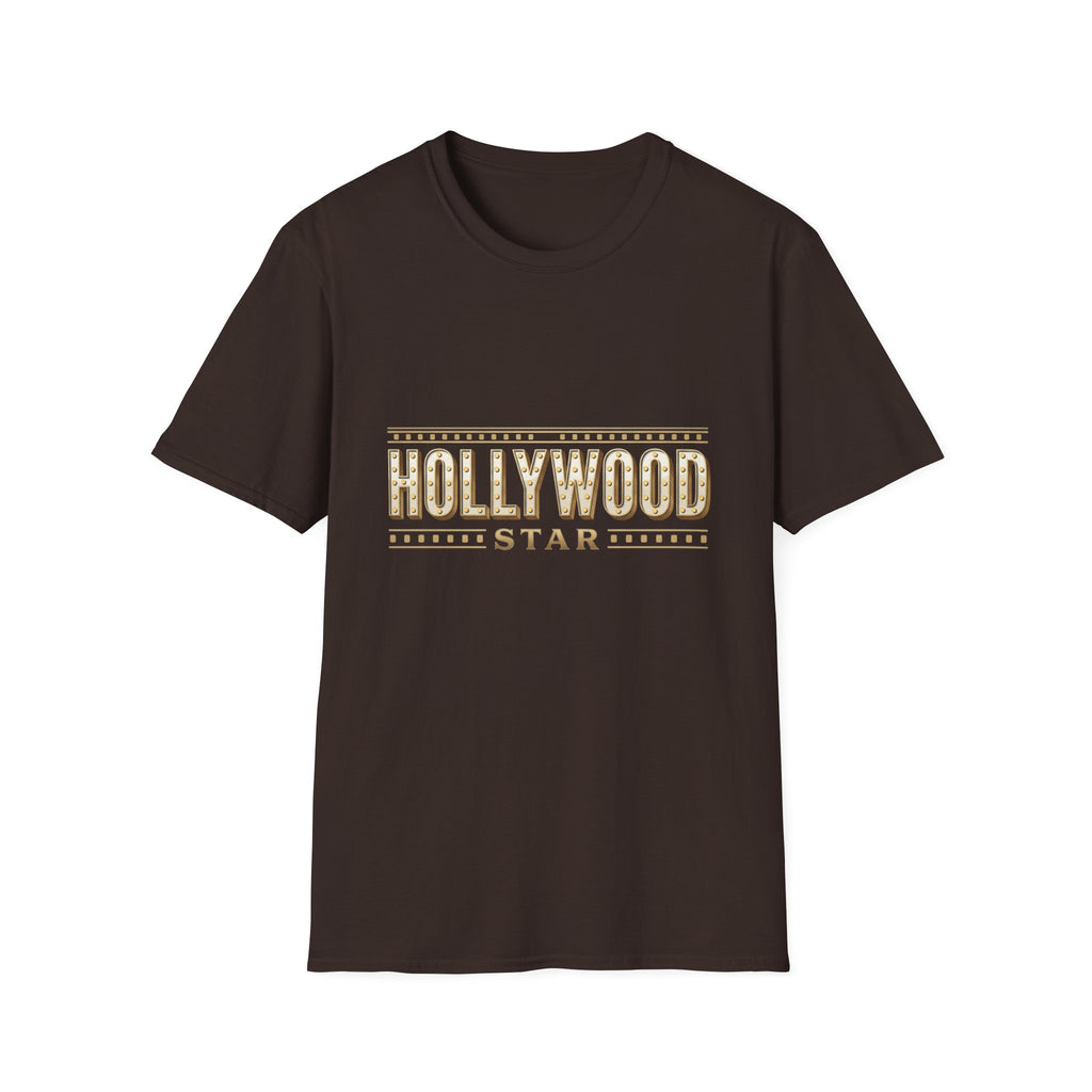 Hollywood Star Vintage Marquee T-Shirt — Retro Movie Sign Graphic Tee