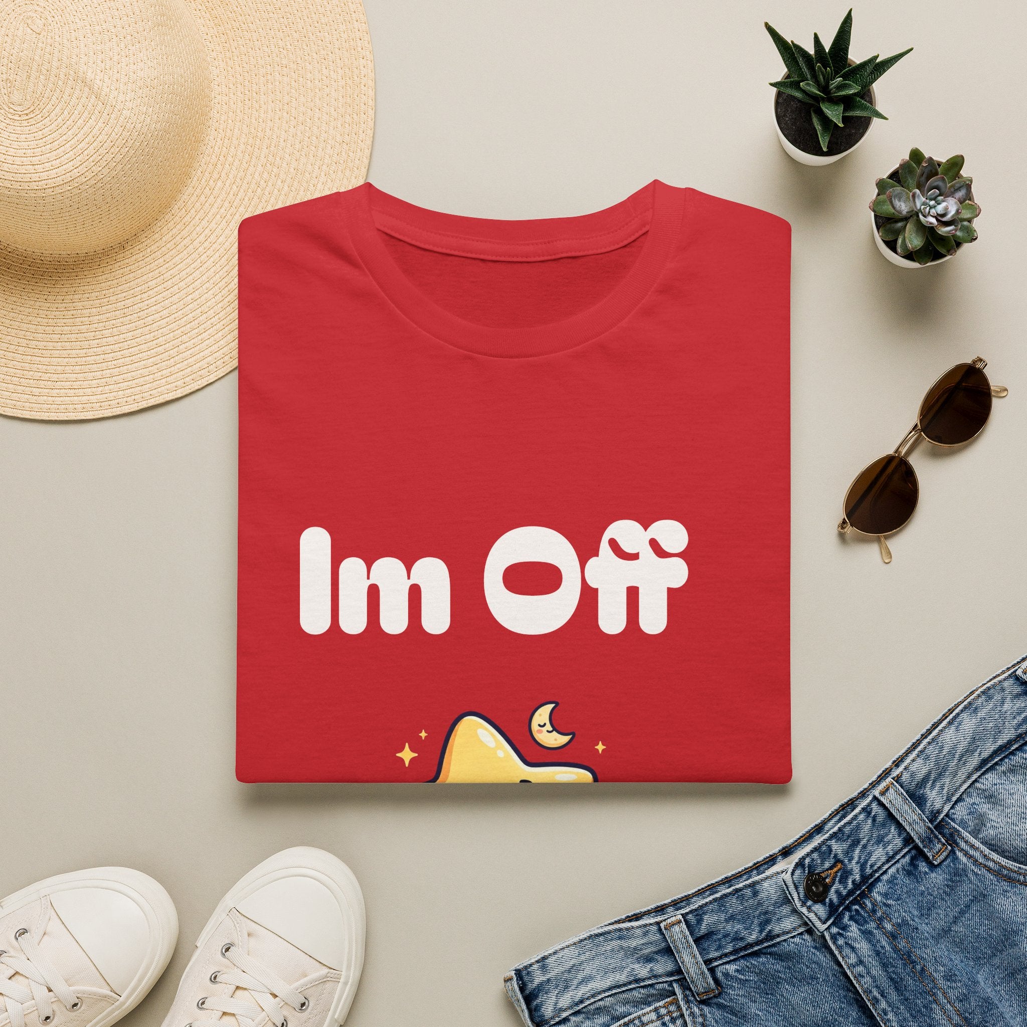 'I'm Off' Cartoon Star Tee