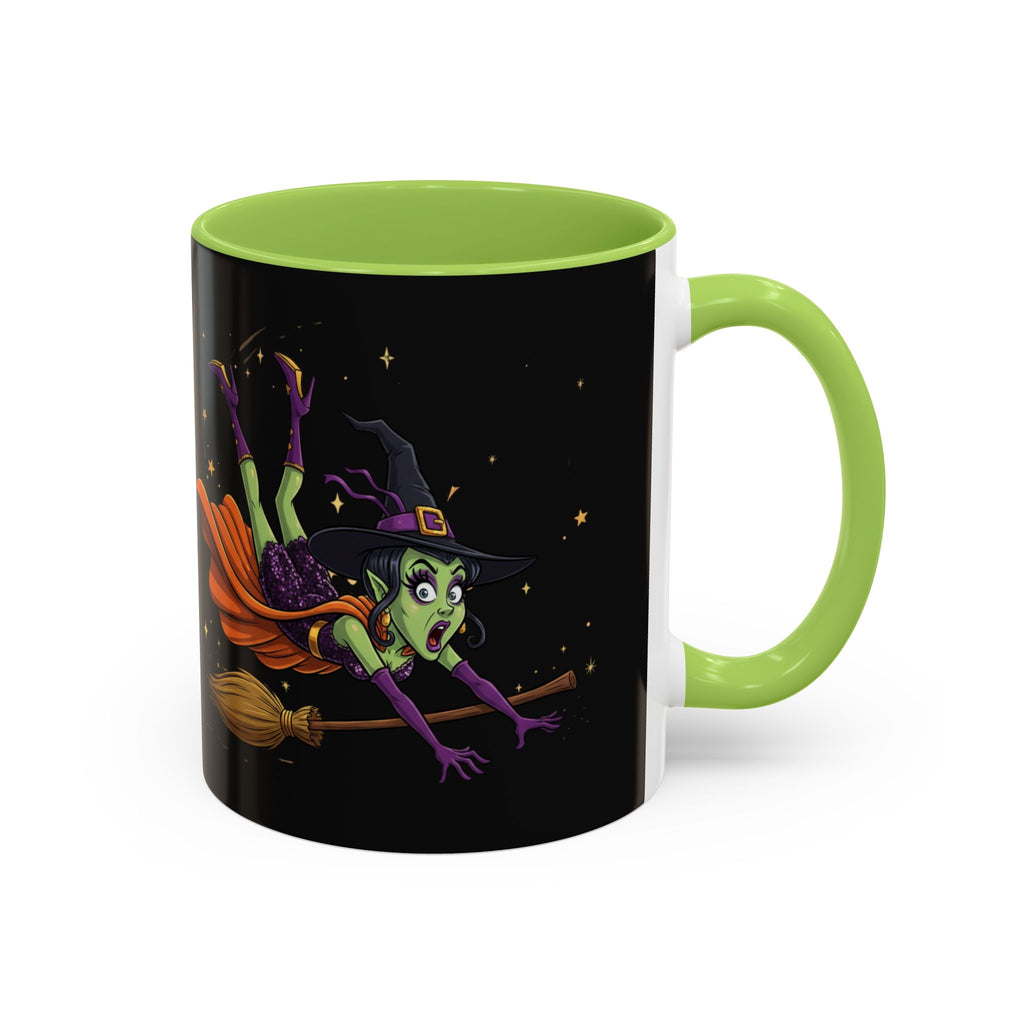 Witches Be Trippin' Coffee Mug — Halloween Witch Accent Mug (11/15oz)
