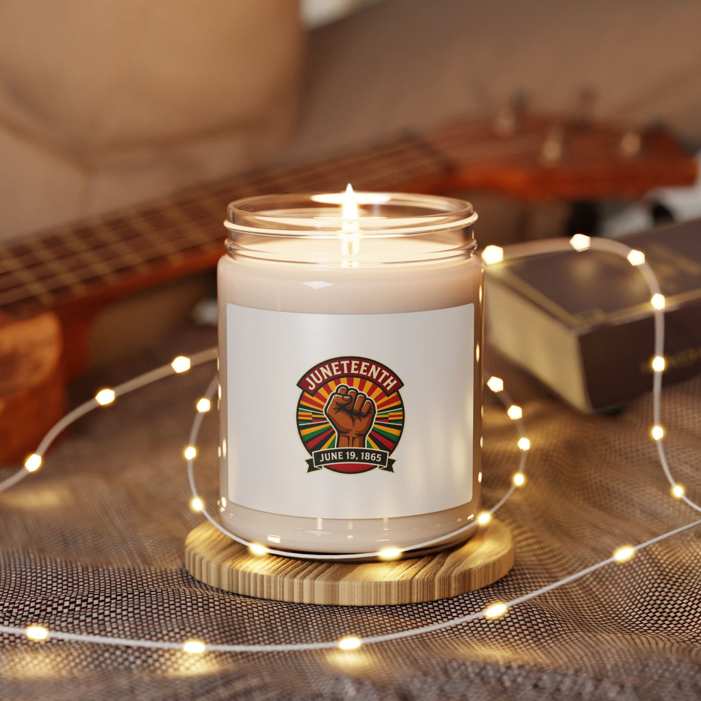 Juneteenth Inspired Scented Soy Candle — 9oz Freedom Celebration Candle