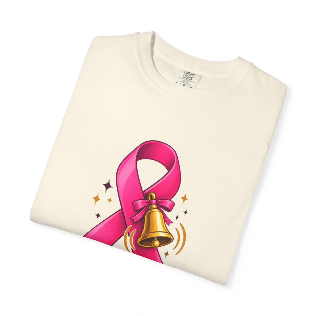 Breast Cancer Awareness T-Shirt — "She Rang the Bell" Personalized Tee