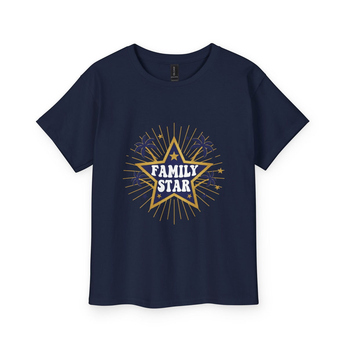 Youth Tee — "Family Star" Graphic Kids T-Shirt