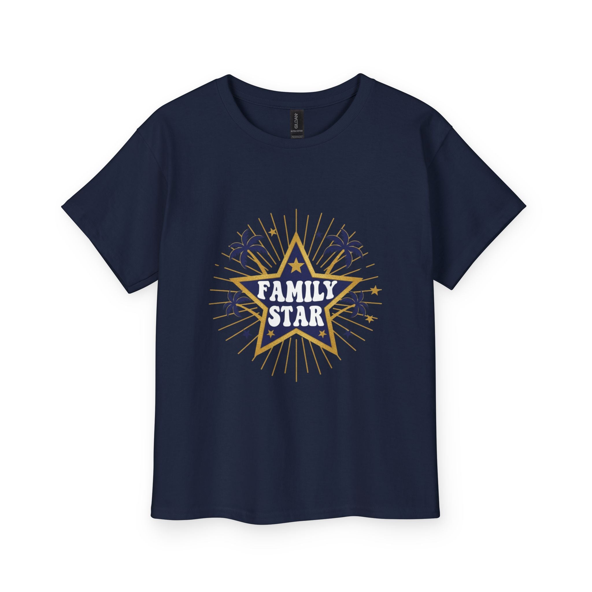 Youth Tee — "Family Star" Graphic Kids T-Shirt