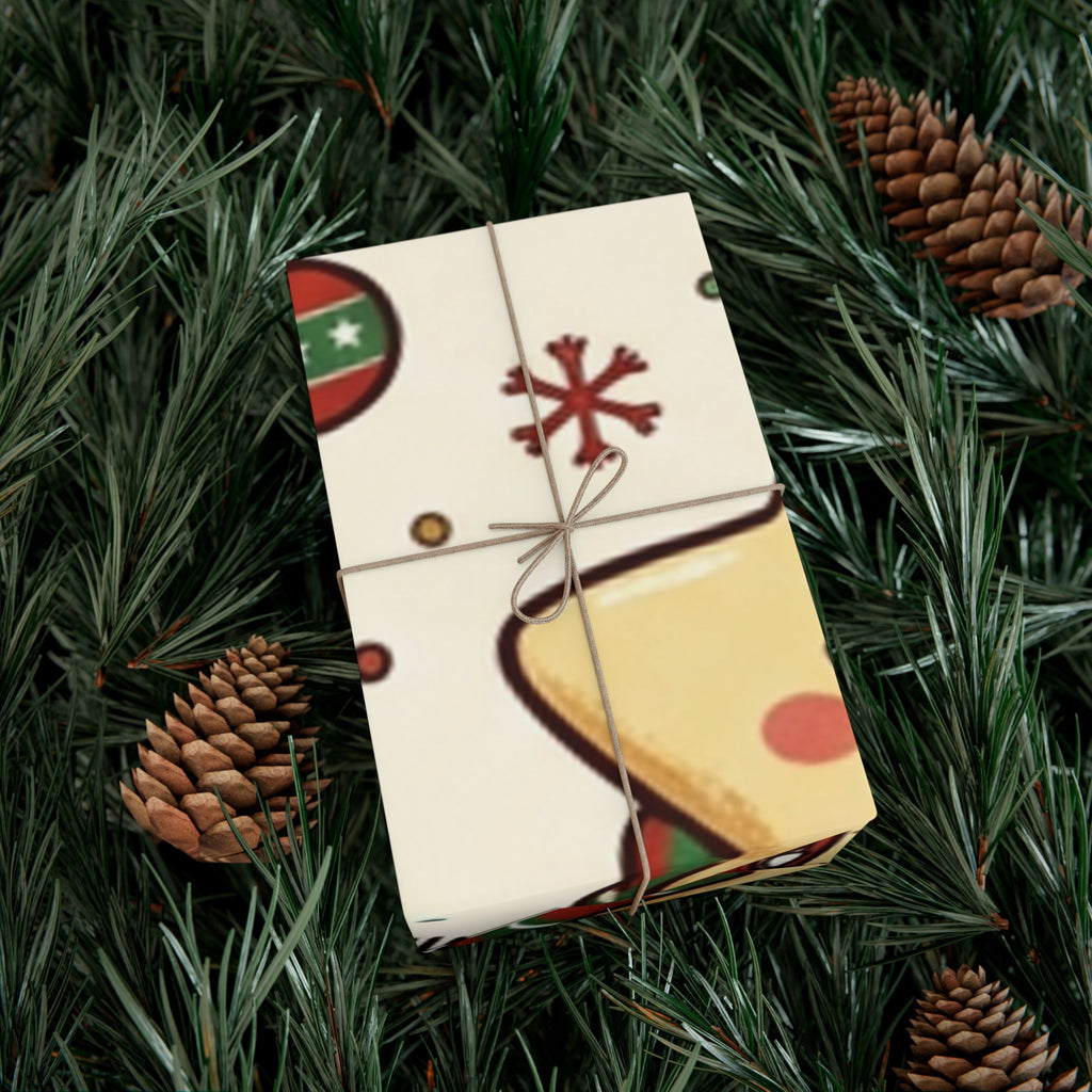 Starry Winter Fun Christmas Wrapping Paper