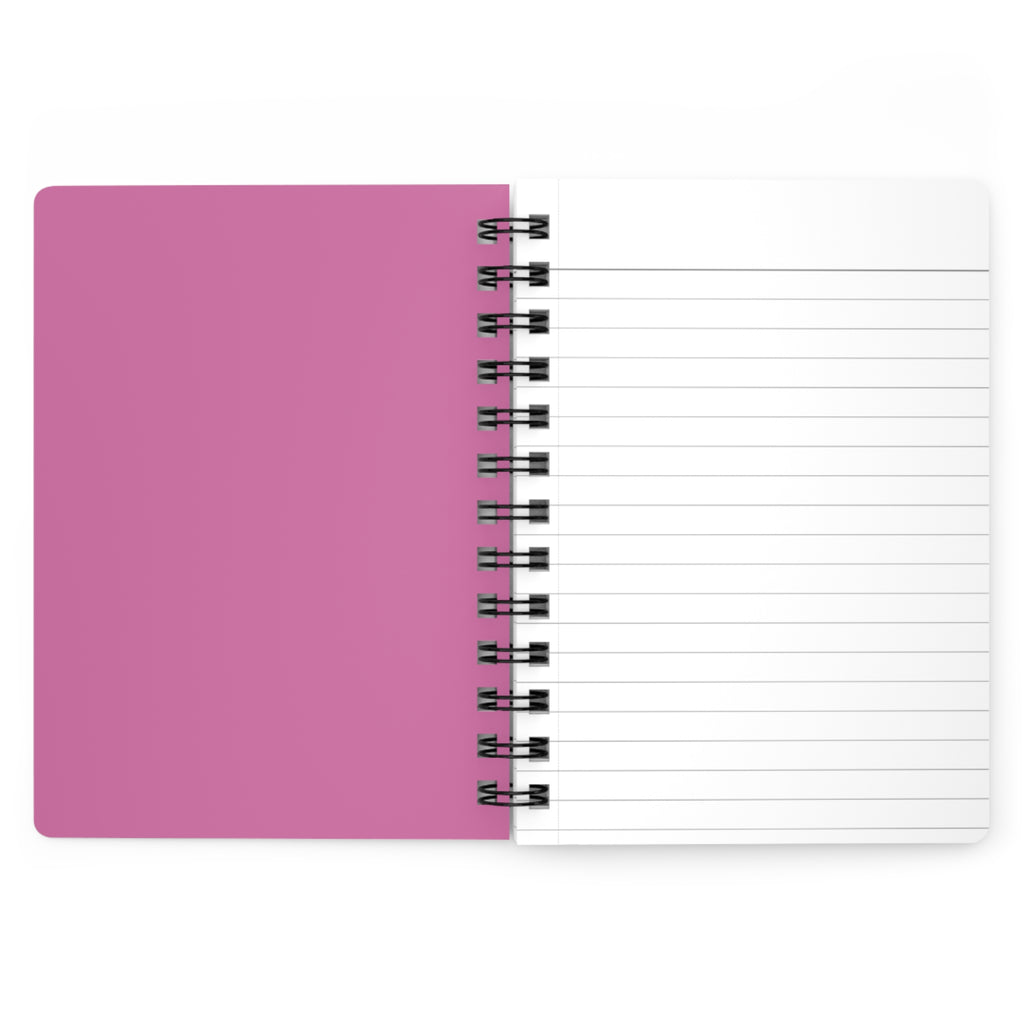 Back At It Spiral Notebook(Pink) — Motivational Back-to-School Journal for Students & Teachers