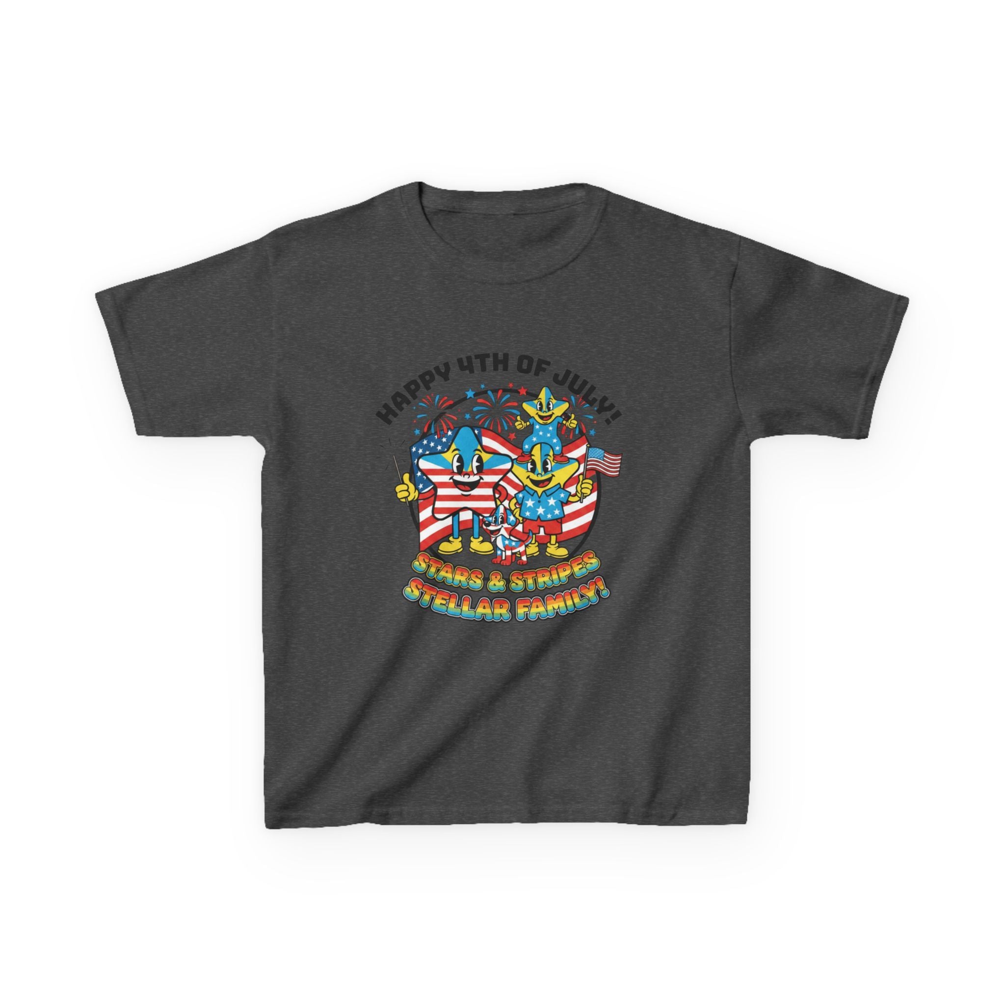 Stellar Family Kids Tee — Happy 4th of July